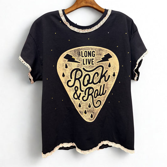 Long Live Rock Pretty Little Tee One Size Fits a Small to Large