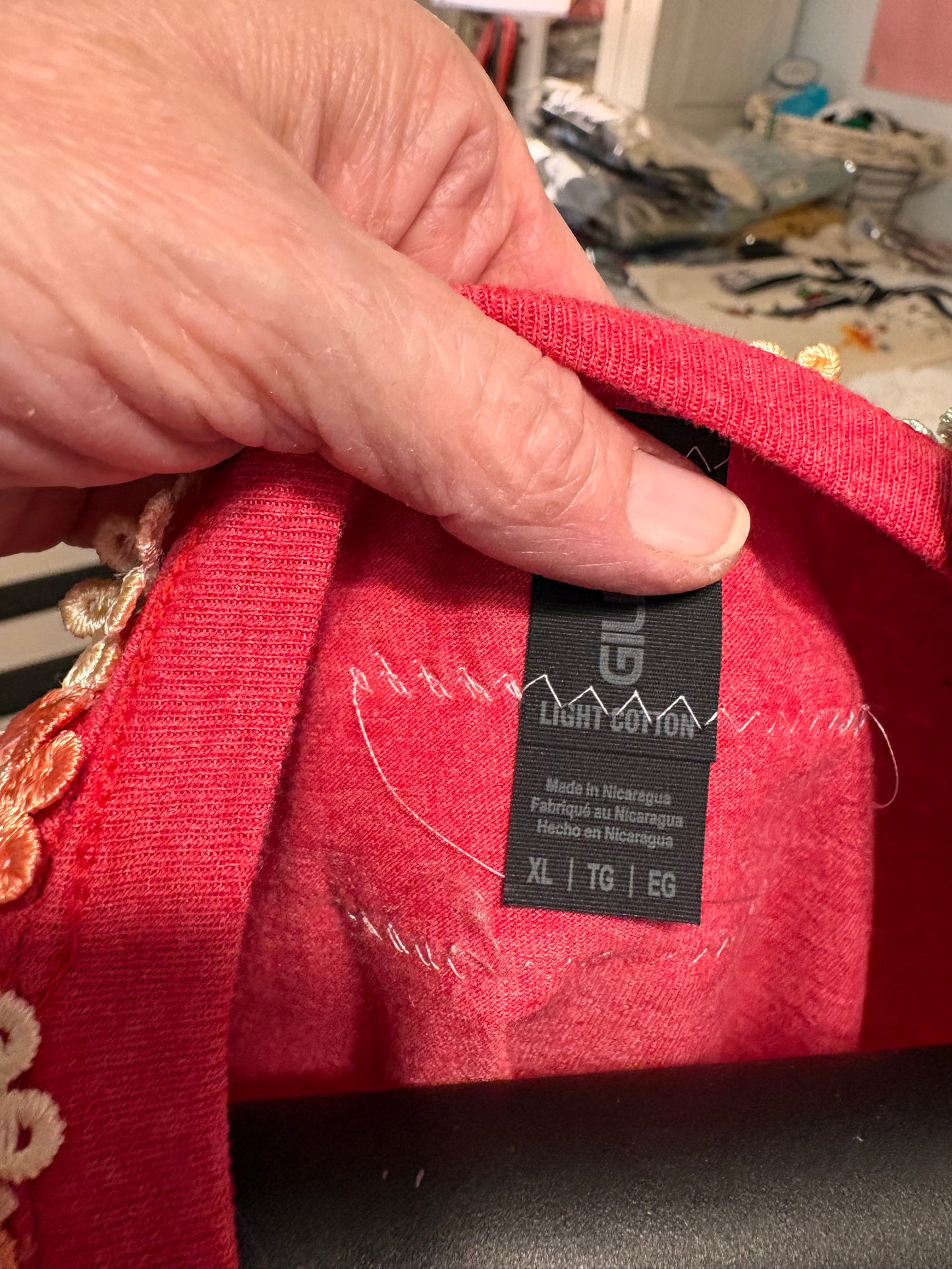 Garden of Love “Junk” Tee One Size Fits a Medium to XL