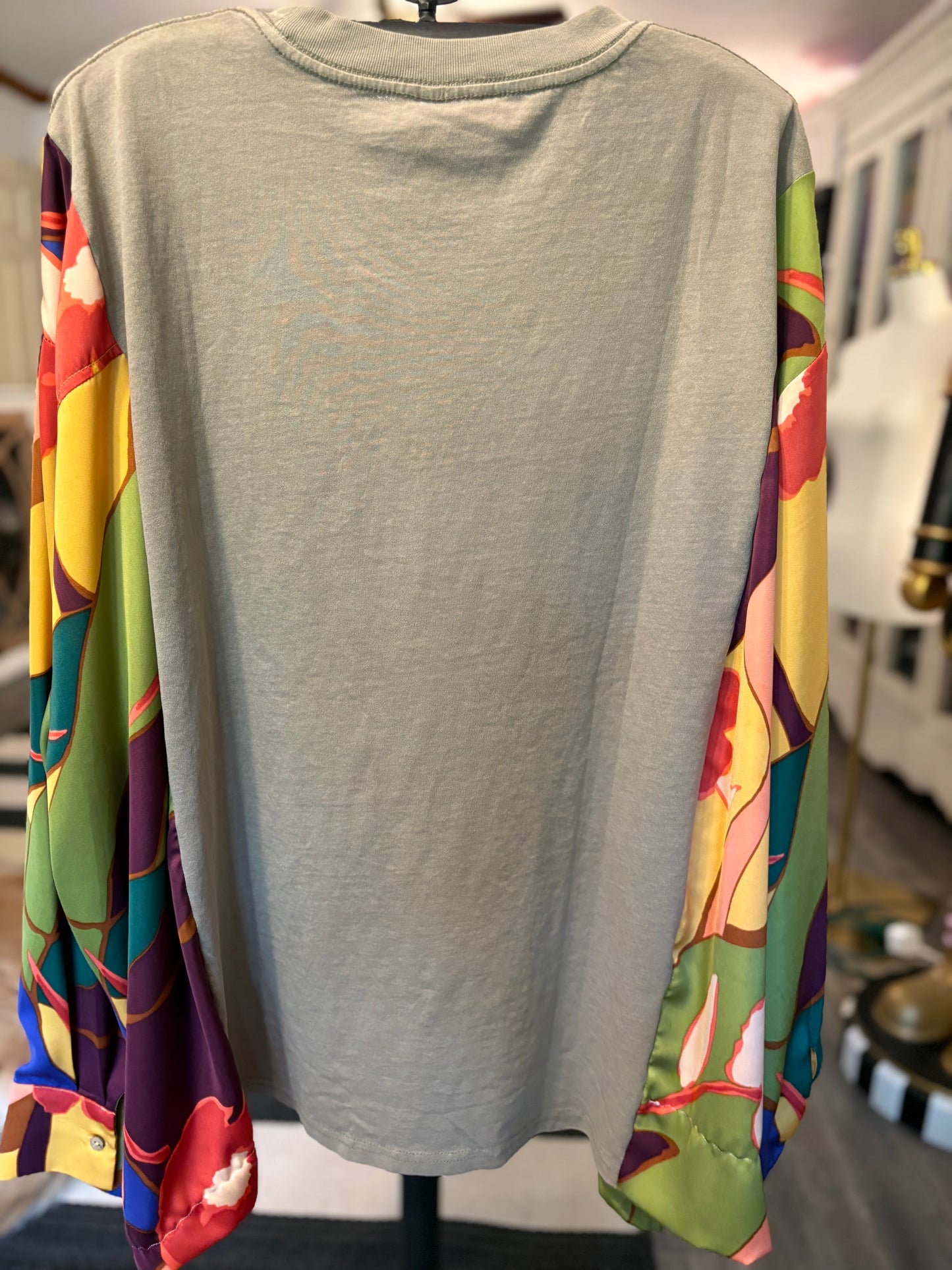 Yall Need Jesus Upcycled Drop-Sleeve Tee One Size Fits a Large to 3X