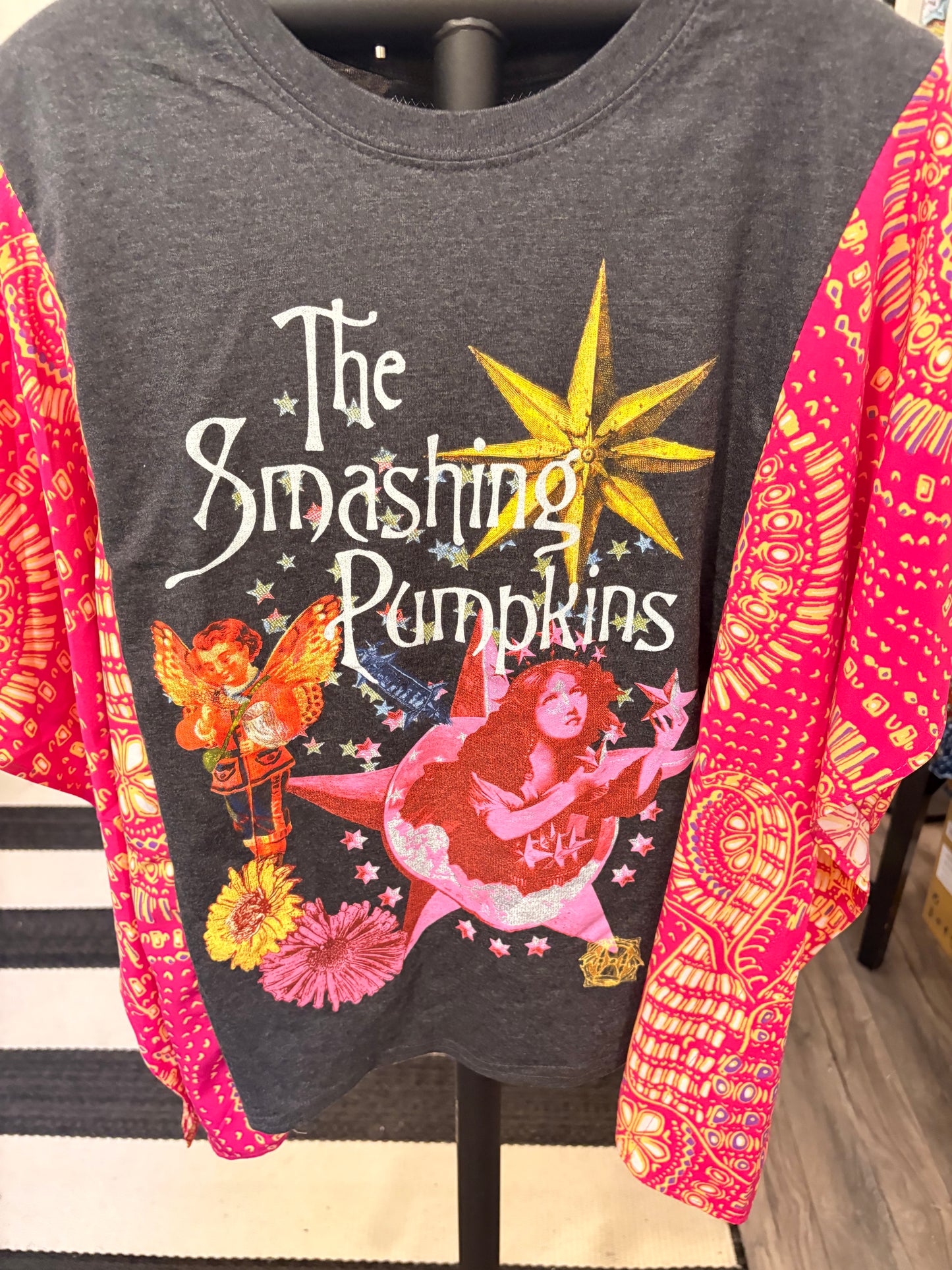 Smash Upcycled Poncho Top One Size Fits a Small to 3X