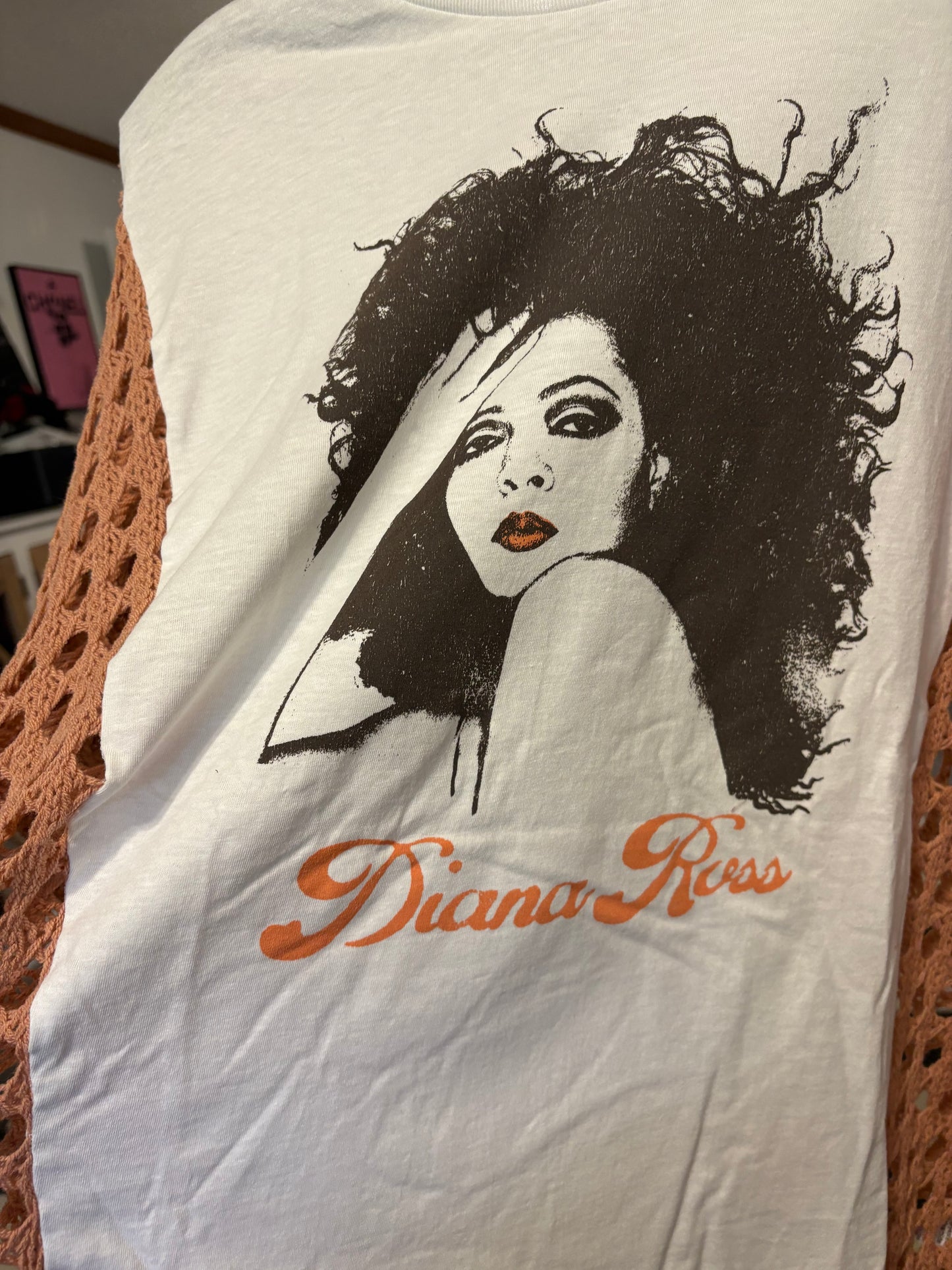Diana Ross Upcycled Drop Sleeve Sweater One Size Fits a Small to XL