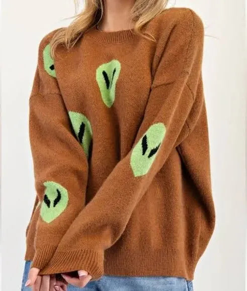 Alien Pullover Sweater