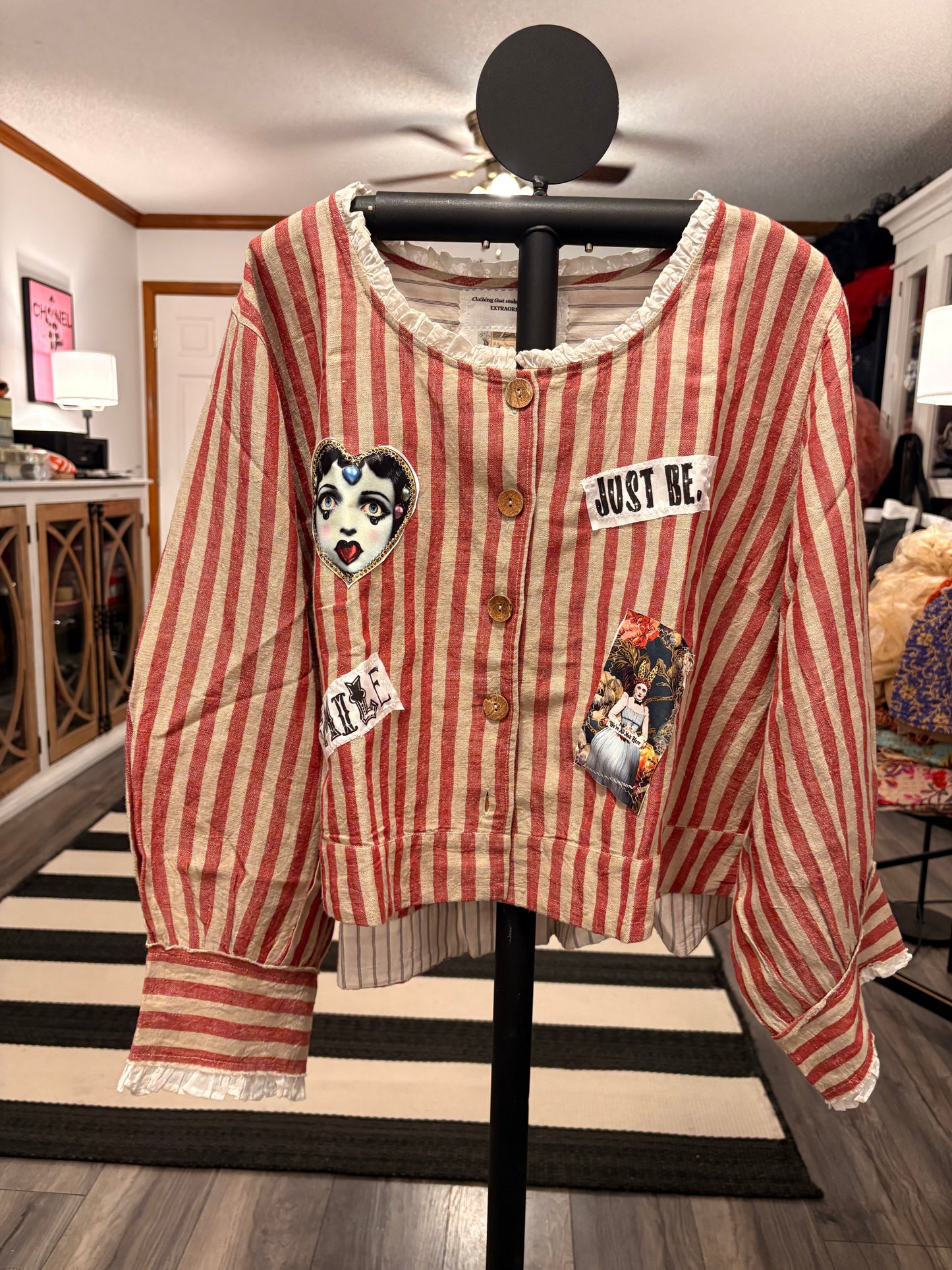 Carnival of Encouragement Top/ Jacket One Size Fits a Small to XXL