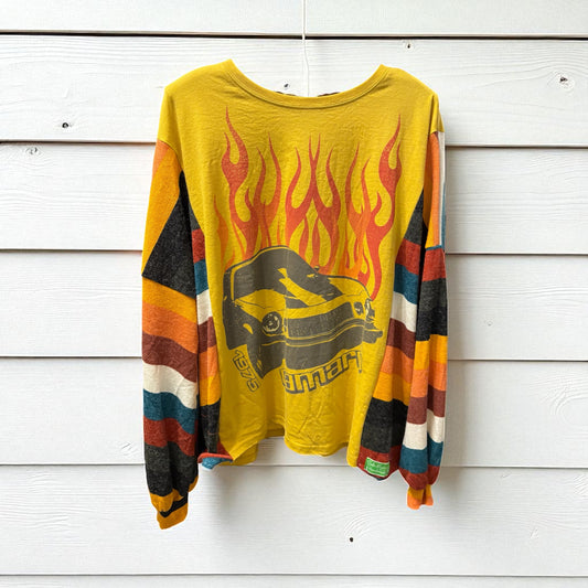 Chevrolet Camaro Upcycled Tee One Size Fits a Small to Large