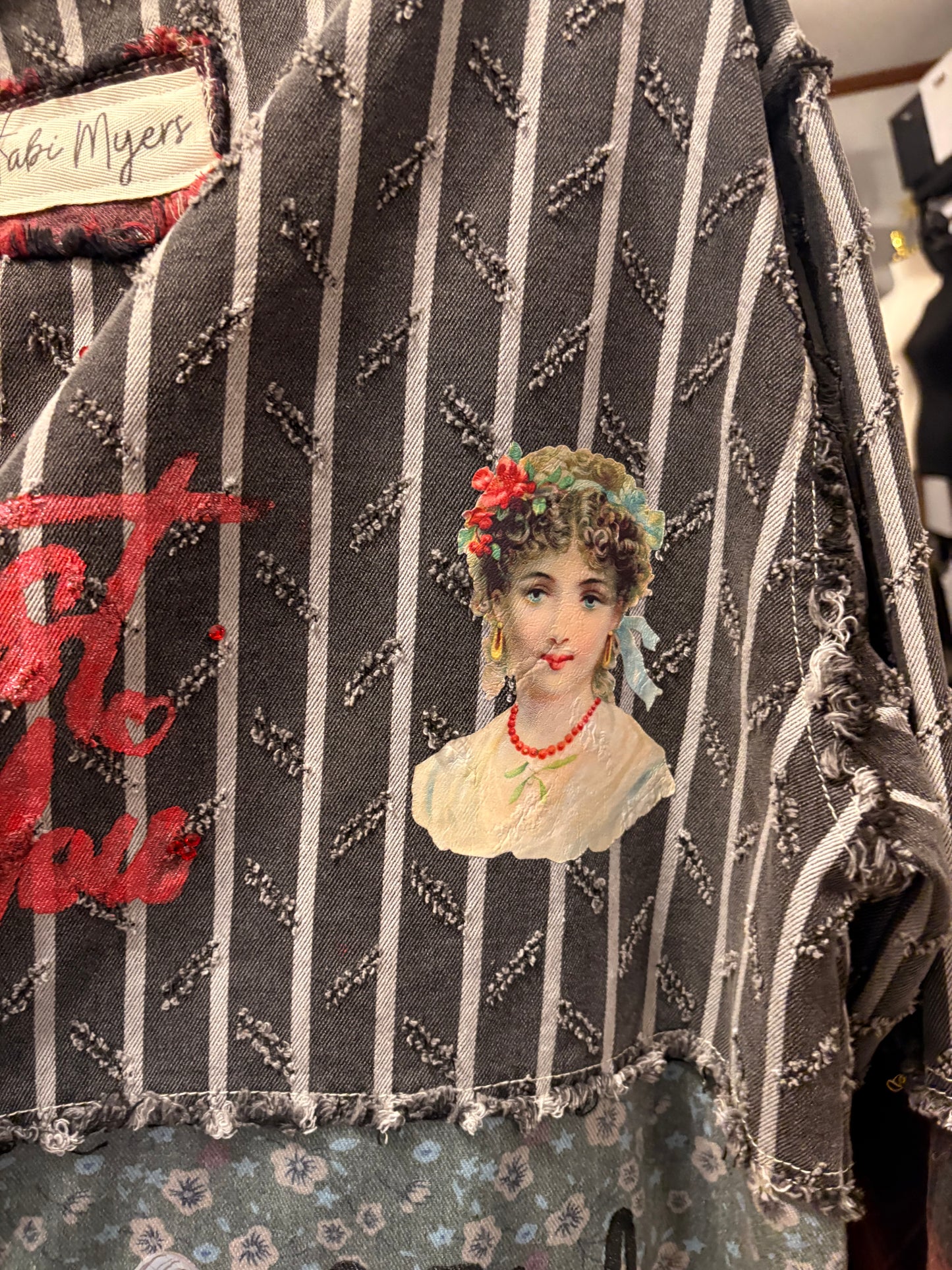 Just Be You Refashioned “Junk” Duster One Size Fits a Small to XL