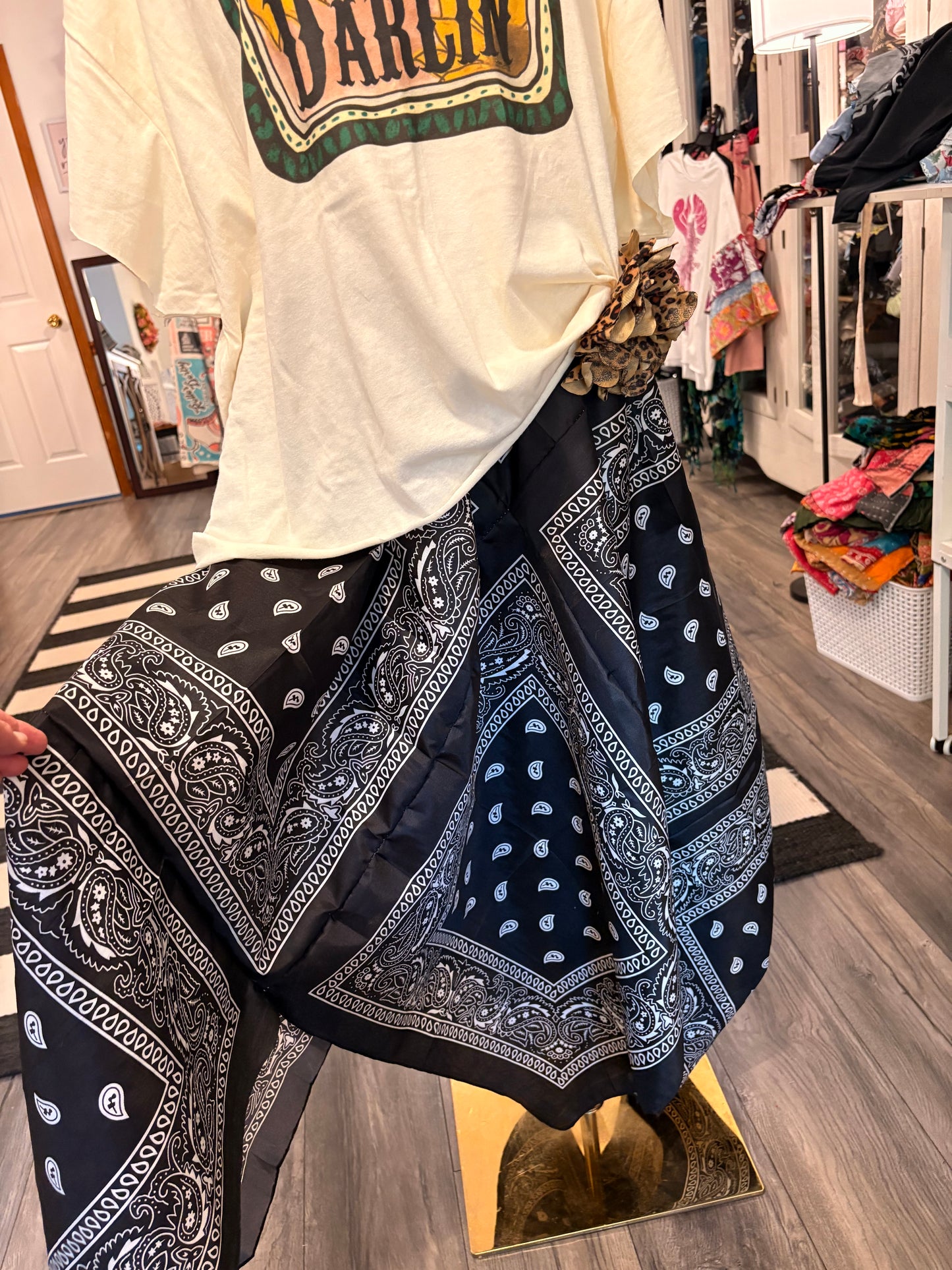 Patsy Bandana Skirt Fits a Small to 3X