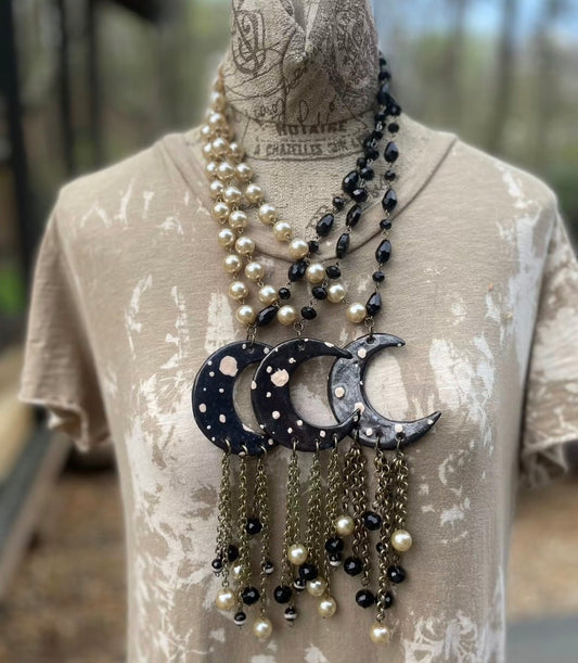 Midsummer Dream Handcrafted Ceramic Necklace