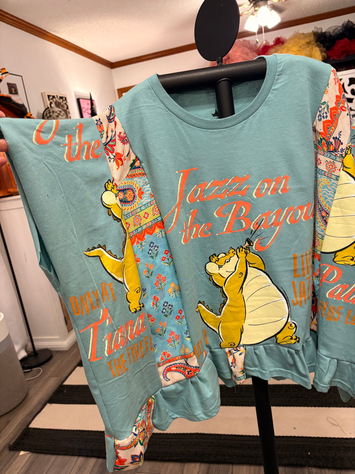 The Bayou Puzzle Tee One  Size Fits a Small to XL