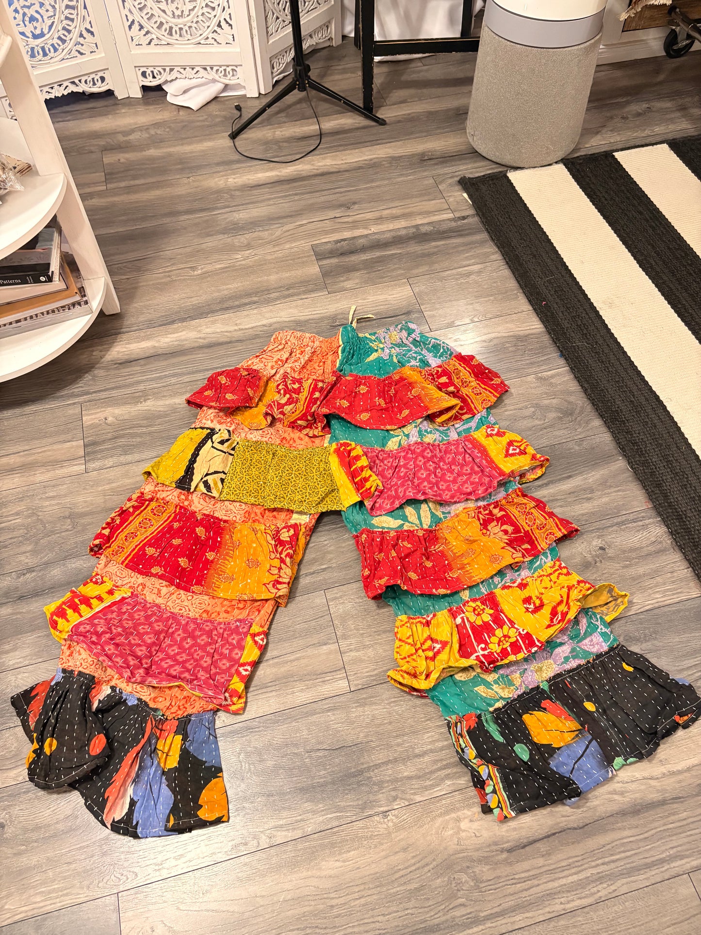 Claire Tiered Simi Kantha pants