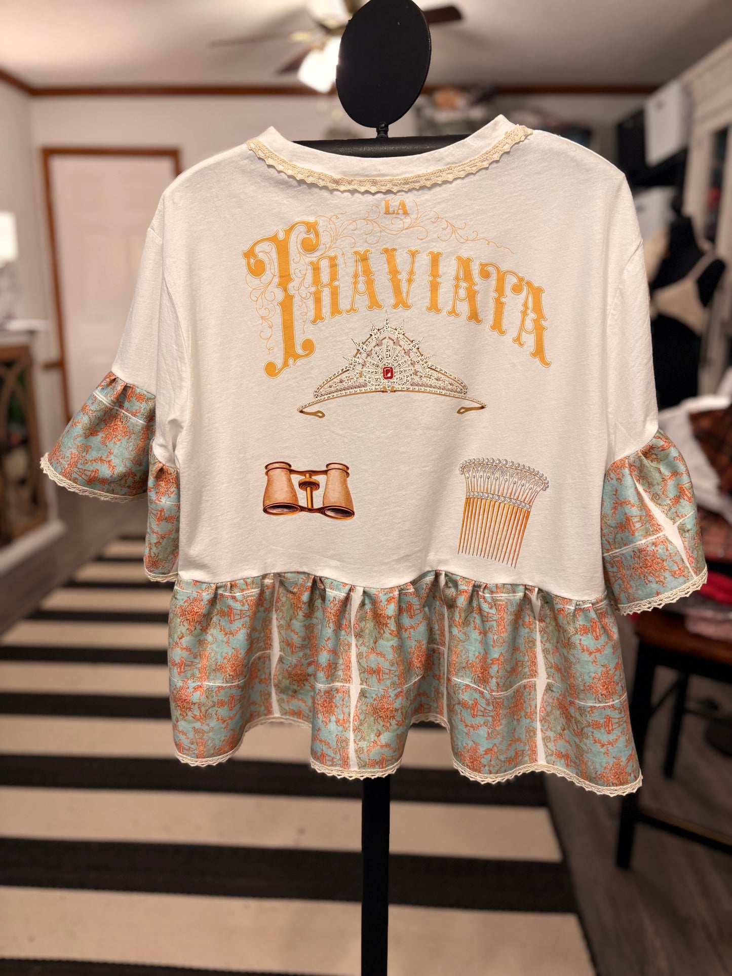 La Traviata “Junk” Tee One Size Fits an XS to Large