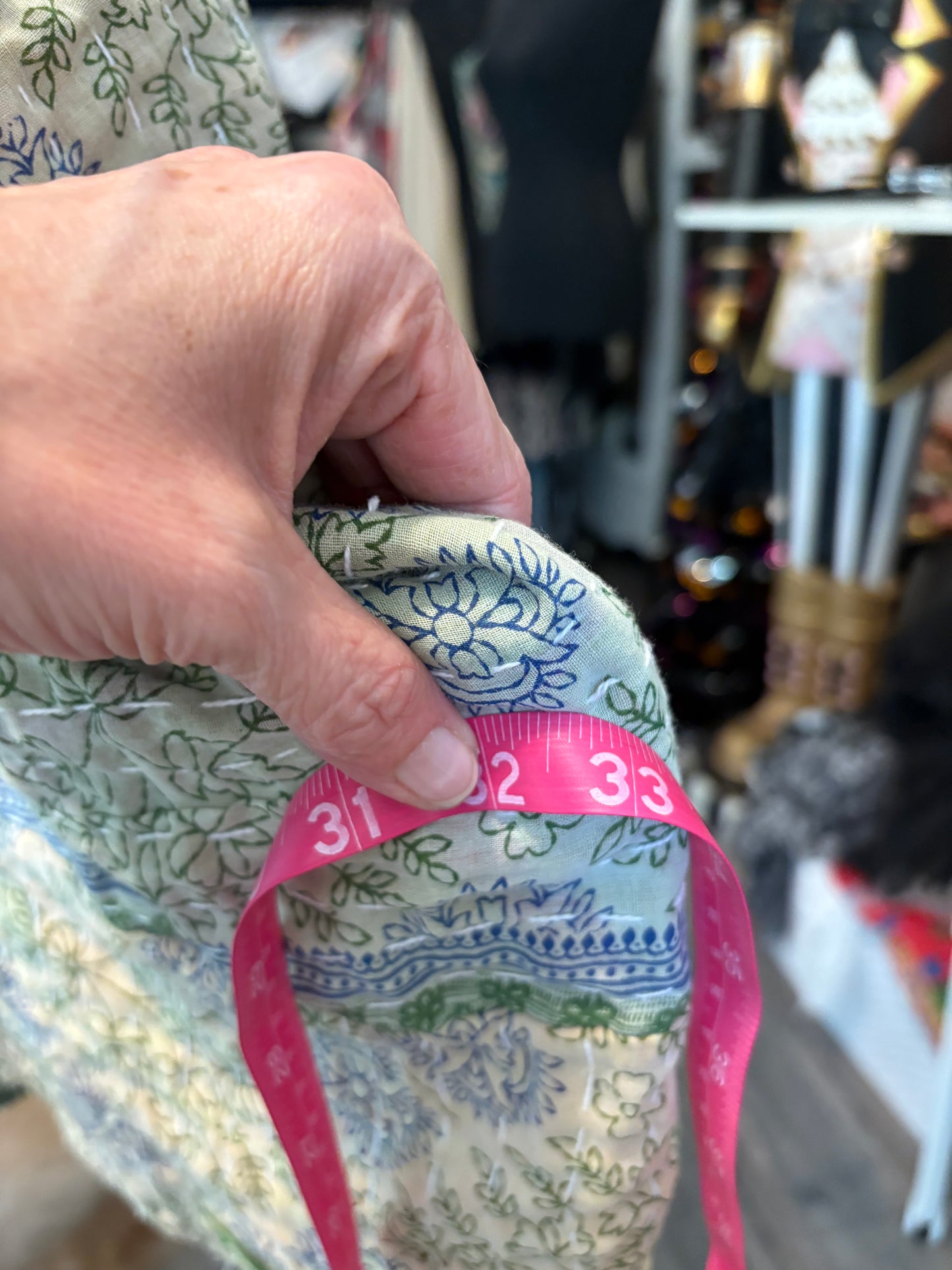 Pogue Life Upcycled Vintage Kantha Top Fits a Small to XXL