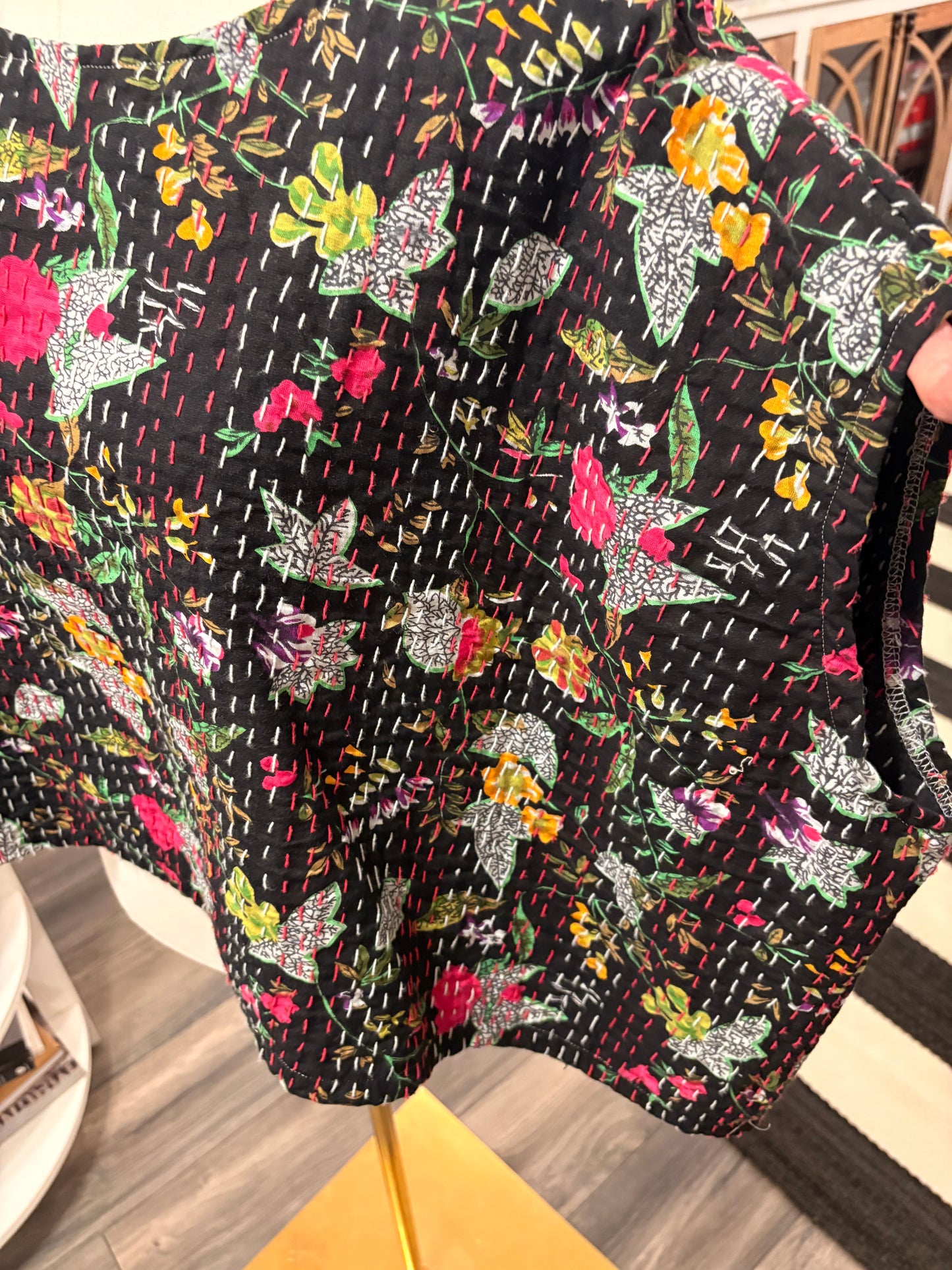Simone Kantha Top One Size Fits a Small to Large