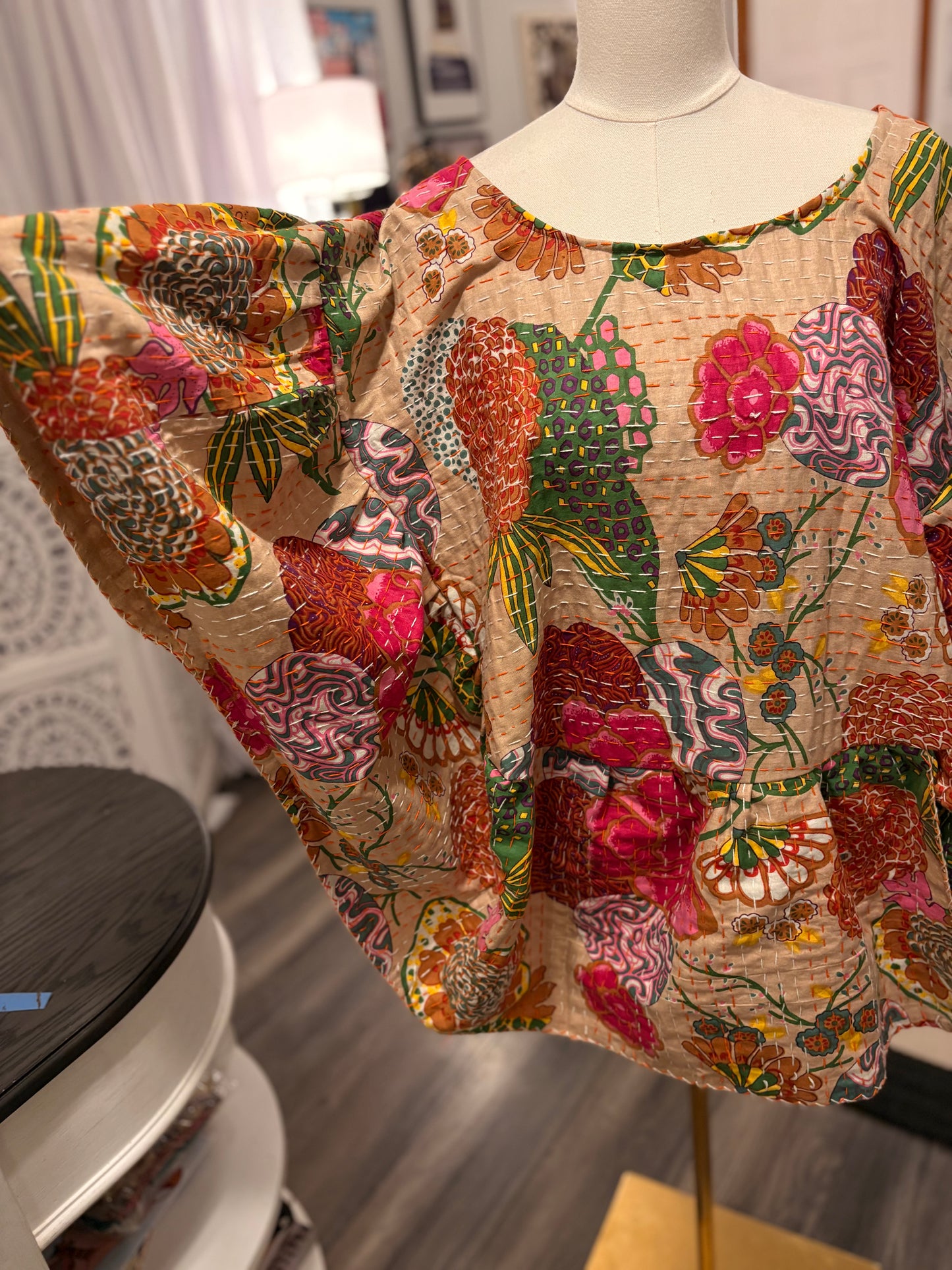 Chloe Kantha Circle Top One Size Fits a Small to 3X