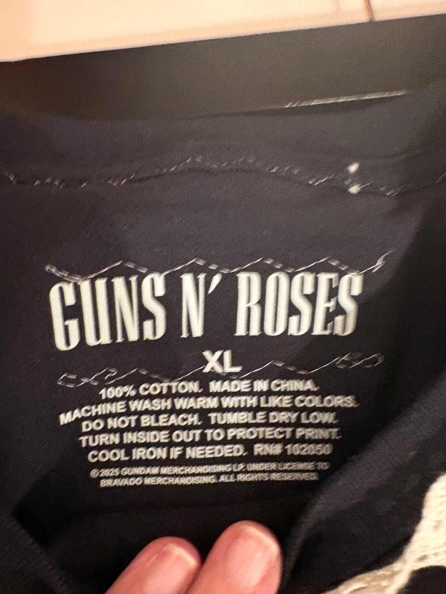 GNR  “Junk” Tee One Size Fits a Large/XL