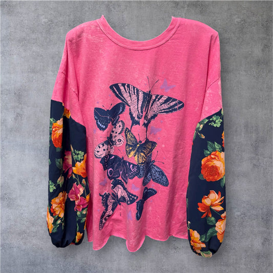 Transform Upcycled Pretty Little Tee One Size Fits a Small to XL