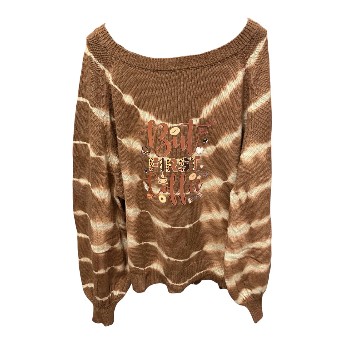 Bible Battles Upcycled Oversized Sweater Fits XL/2X