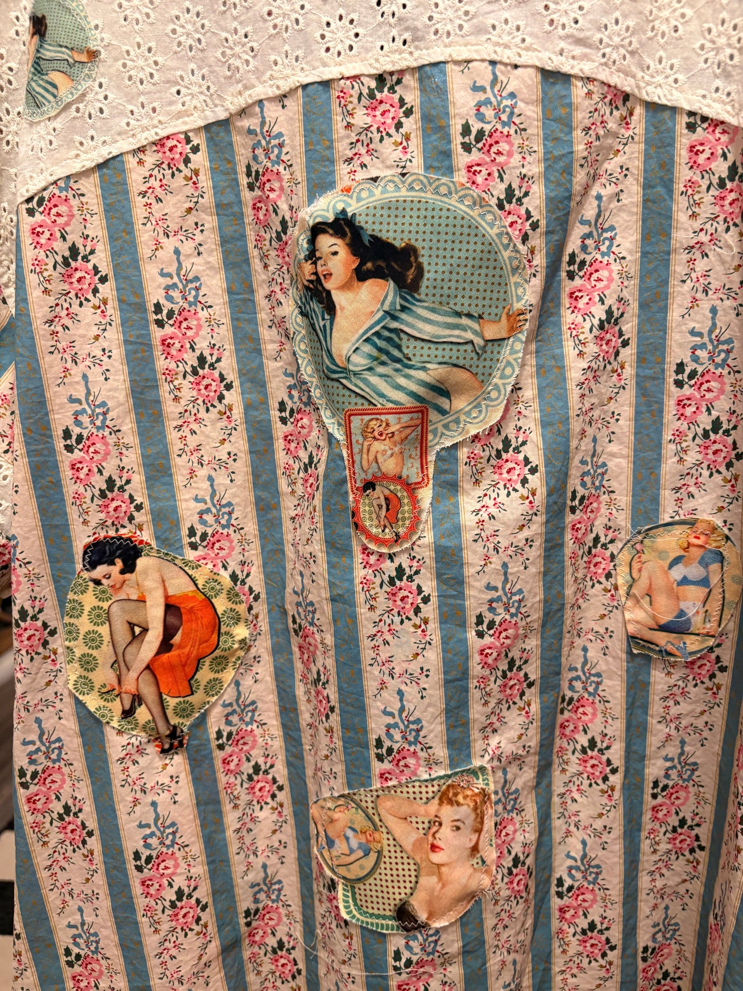 Pin Up Prairie Top One Size Fits a Small to XL