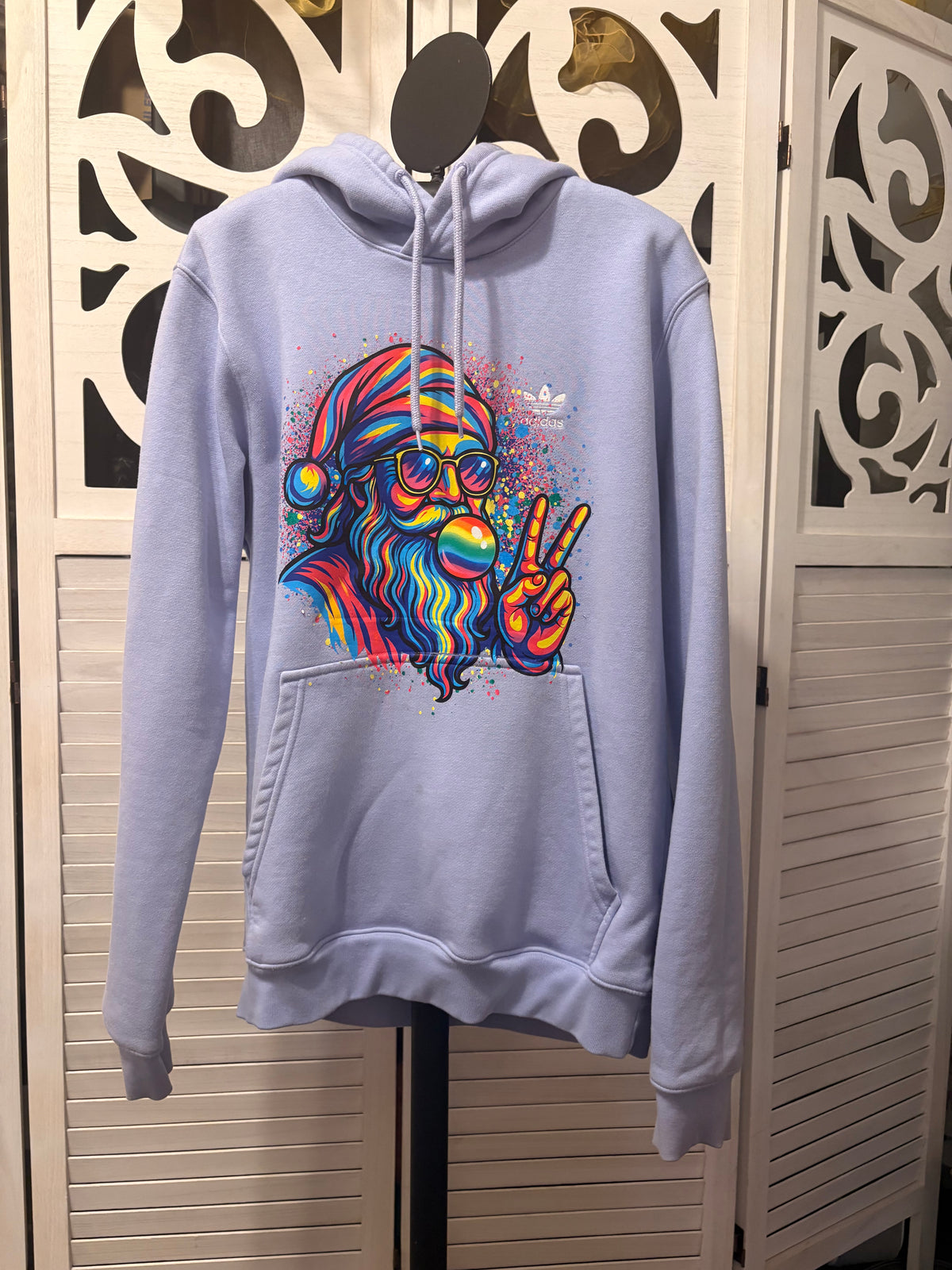 Peace Santa Baby Sweatshirt Small