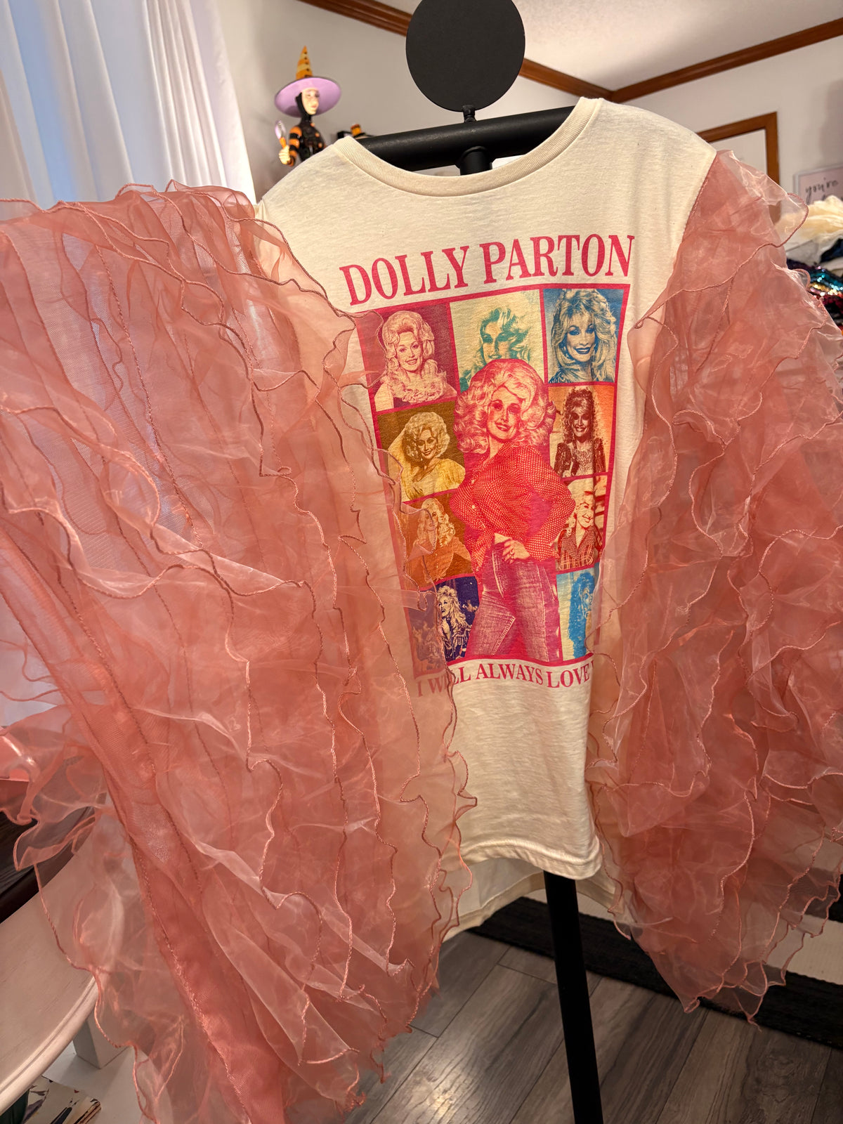 I Will Always Love You Rockstar Tee One Size Fits Small to 3X