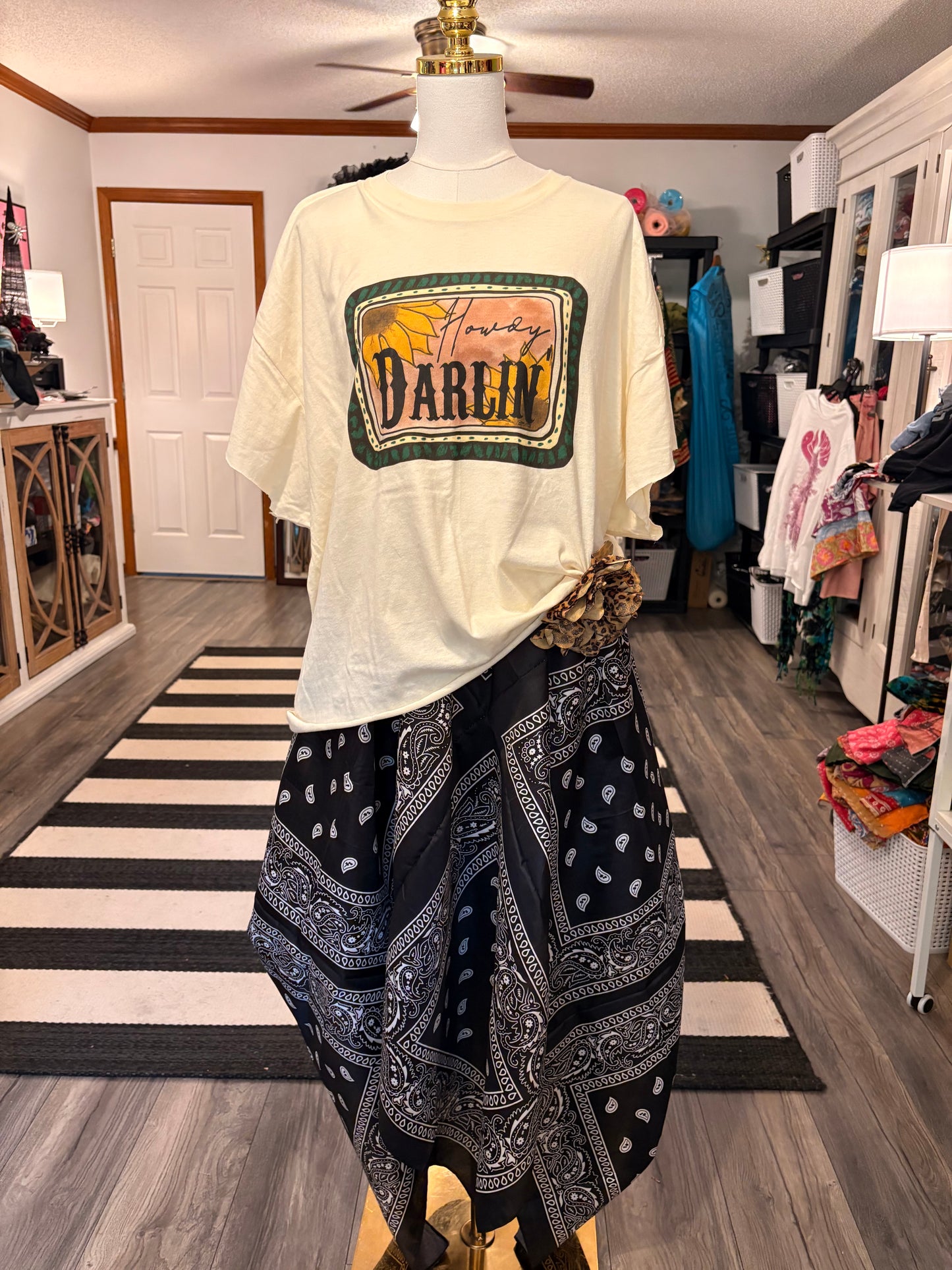 Patsy Bandana Skirt Fits a Small to 3X