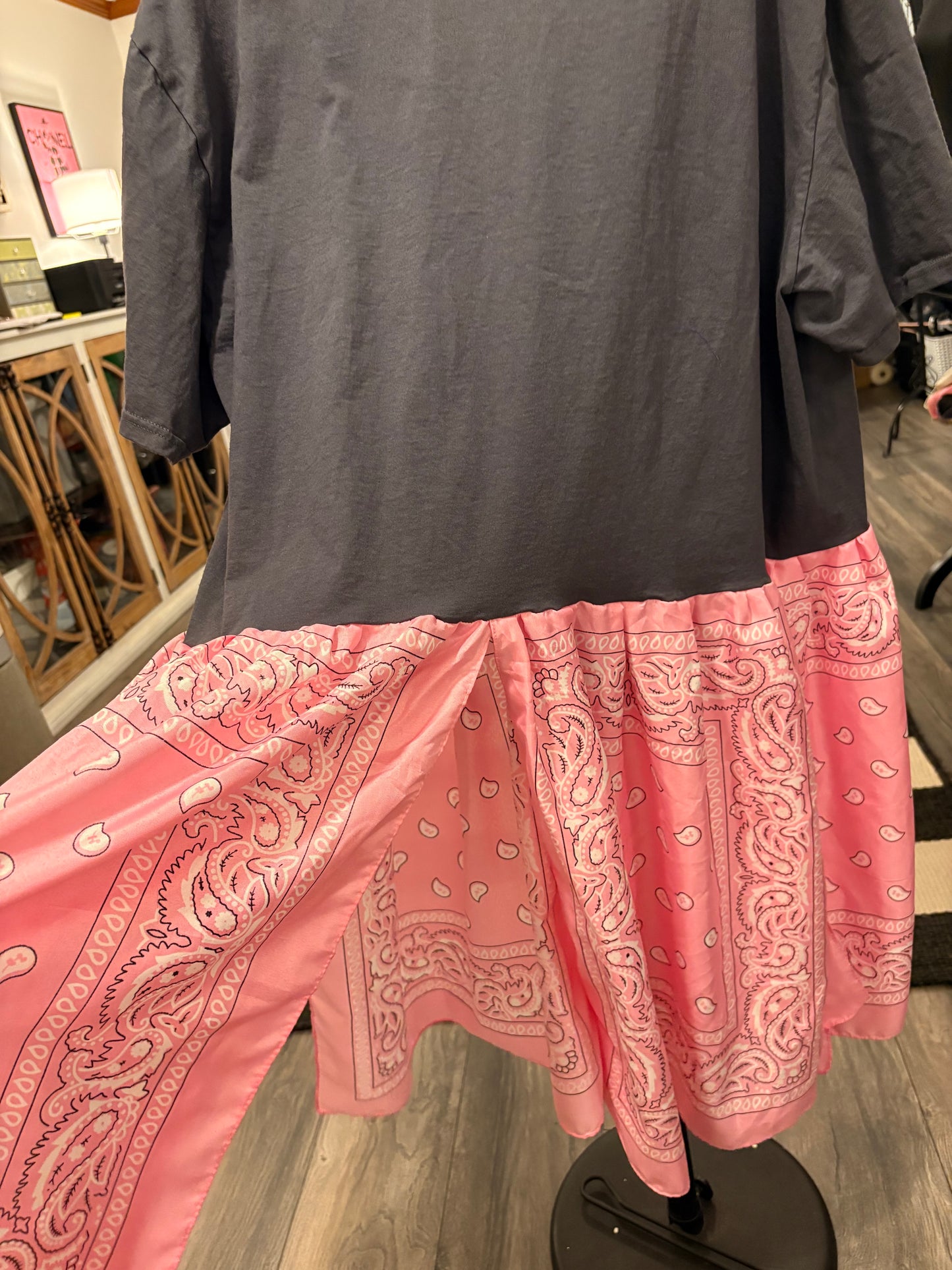 Woodstock Peekaboo Bandana Dress One size fits a Large to 3X