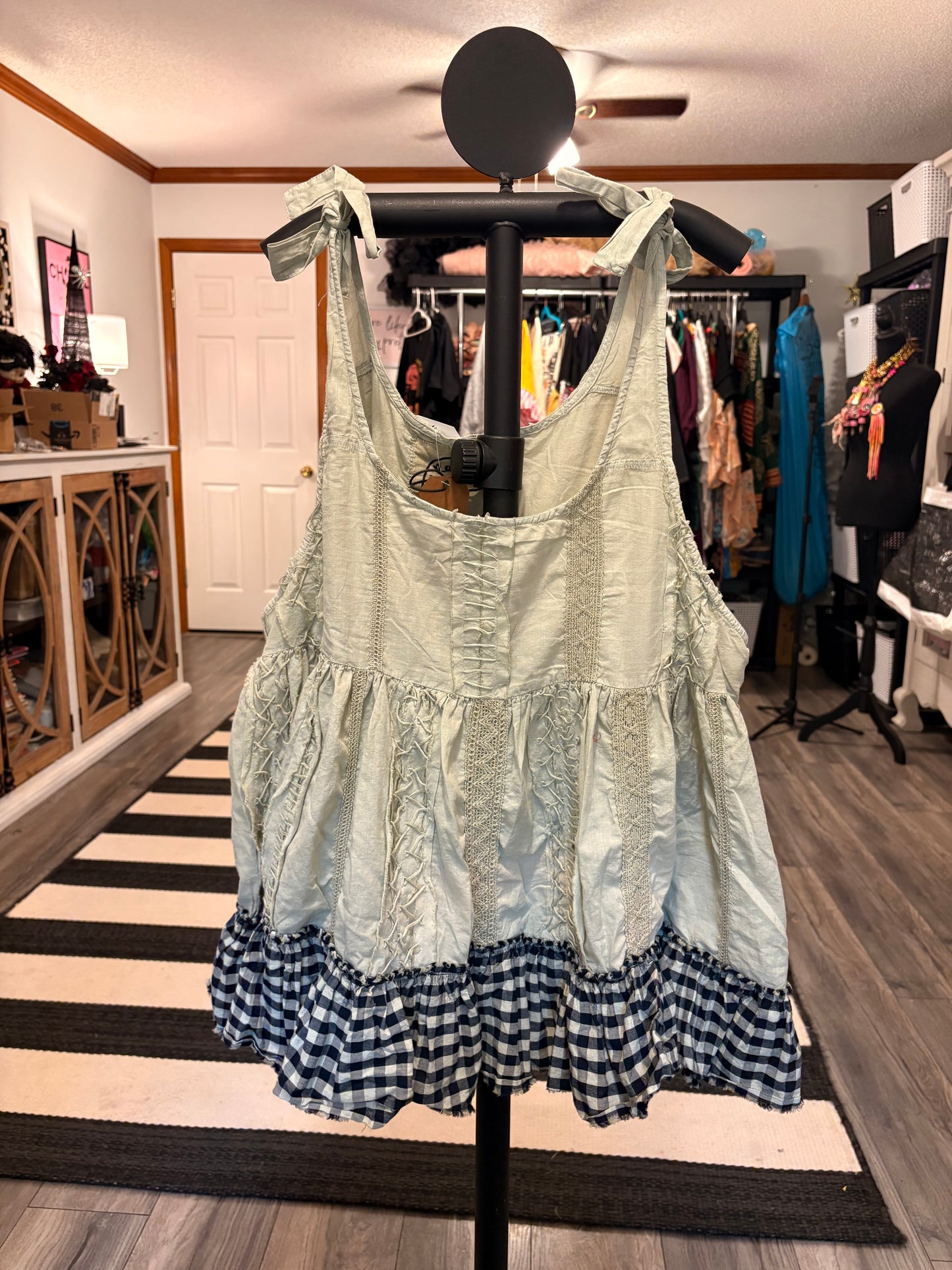 Prairie Princess Tie Top One Size Fits Most S-3X Oversized