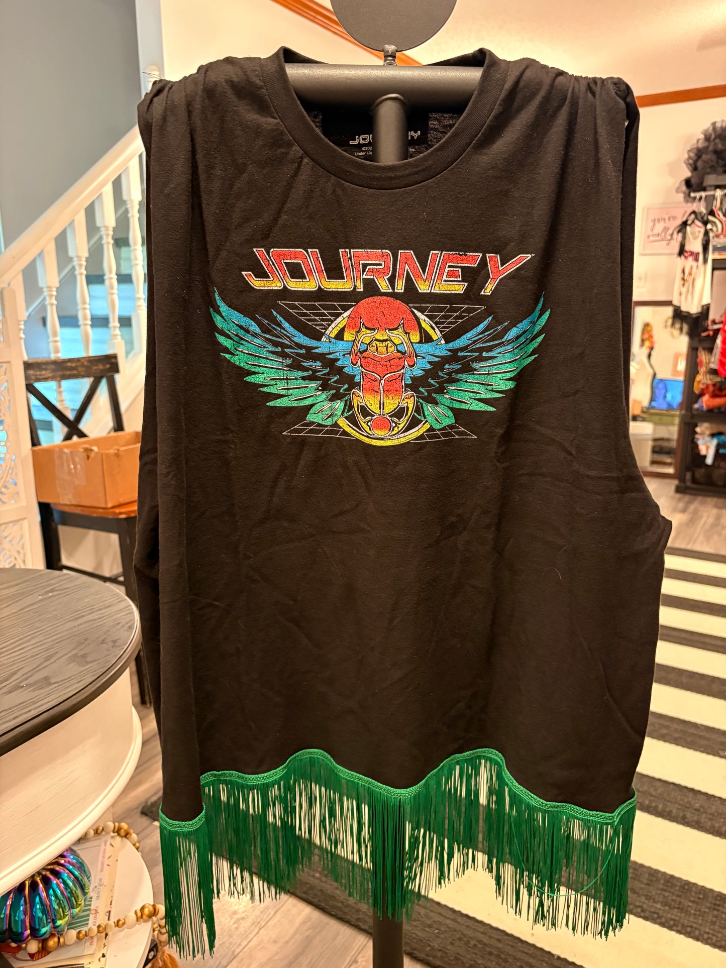 Faithfully Fringe Tee One Size Fits Small to XXL