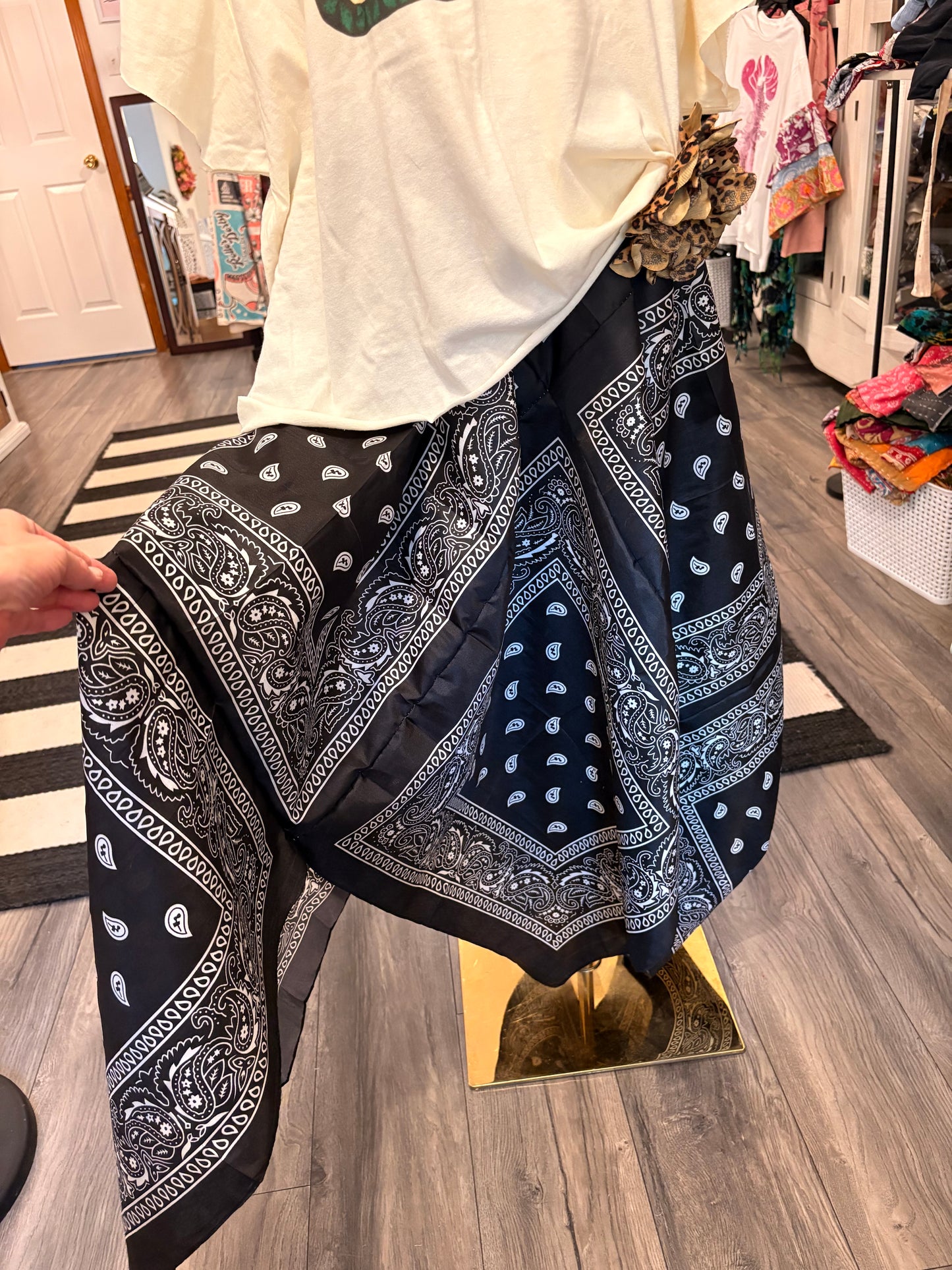 Patsy Bandana Skirt Fits a Small to 3X