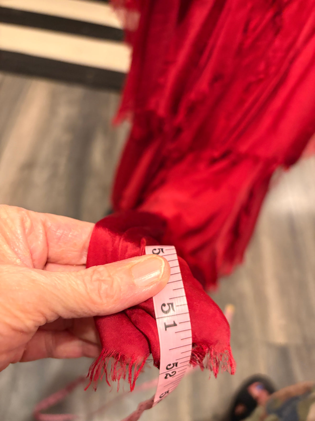 Scarlett Silk Ruffle Knit Maxi Dress One Size Fits Small to XL 2-14