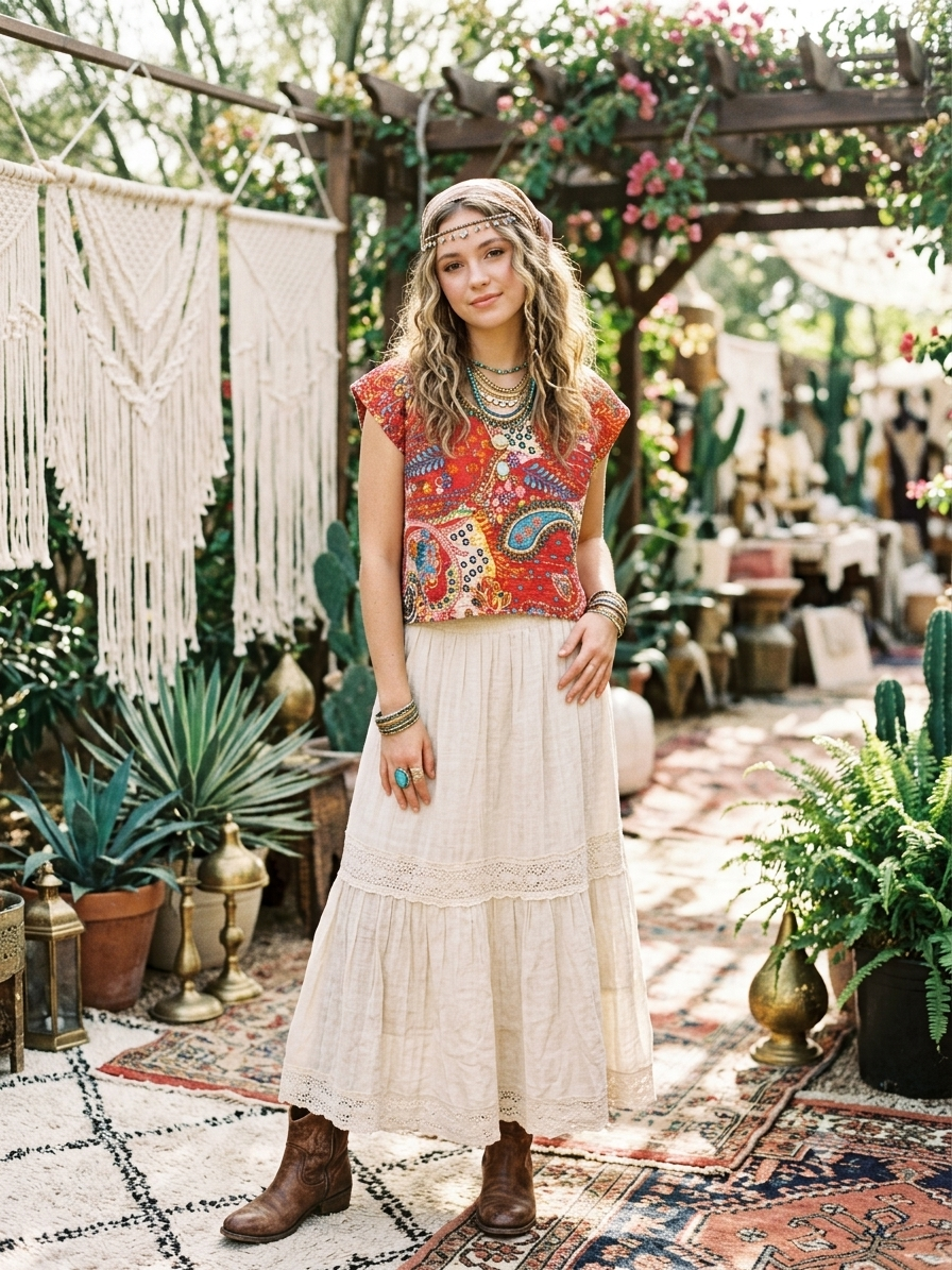 Maria Kantha Top One Size Fits a Small to XL