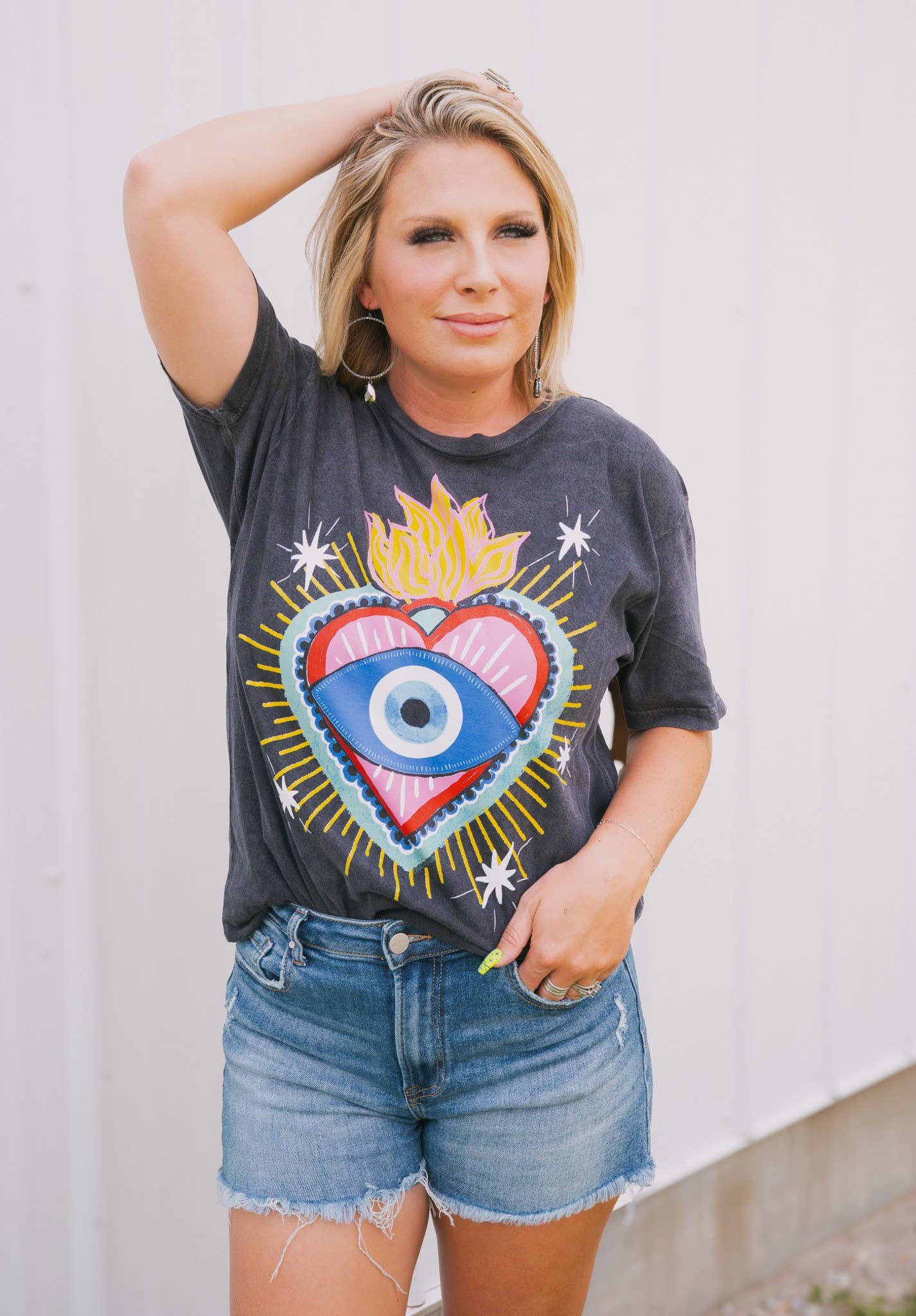Eye-conic Heart Tee: 2XL