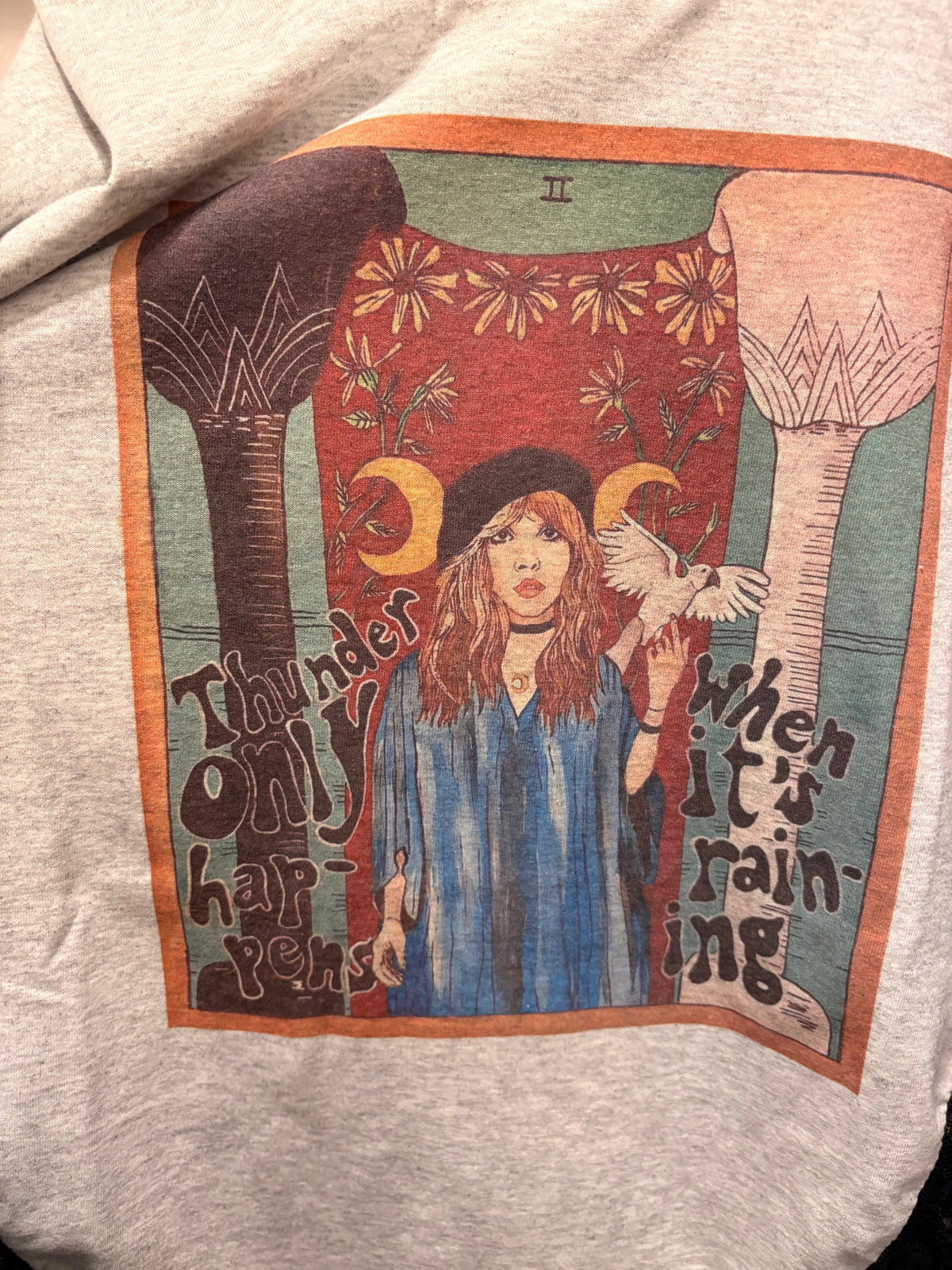 When It Rains Drama Mama Lace Tee One Size fits a Small to XL