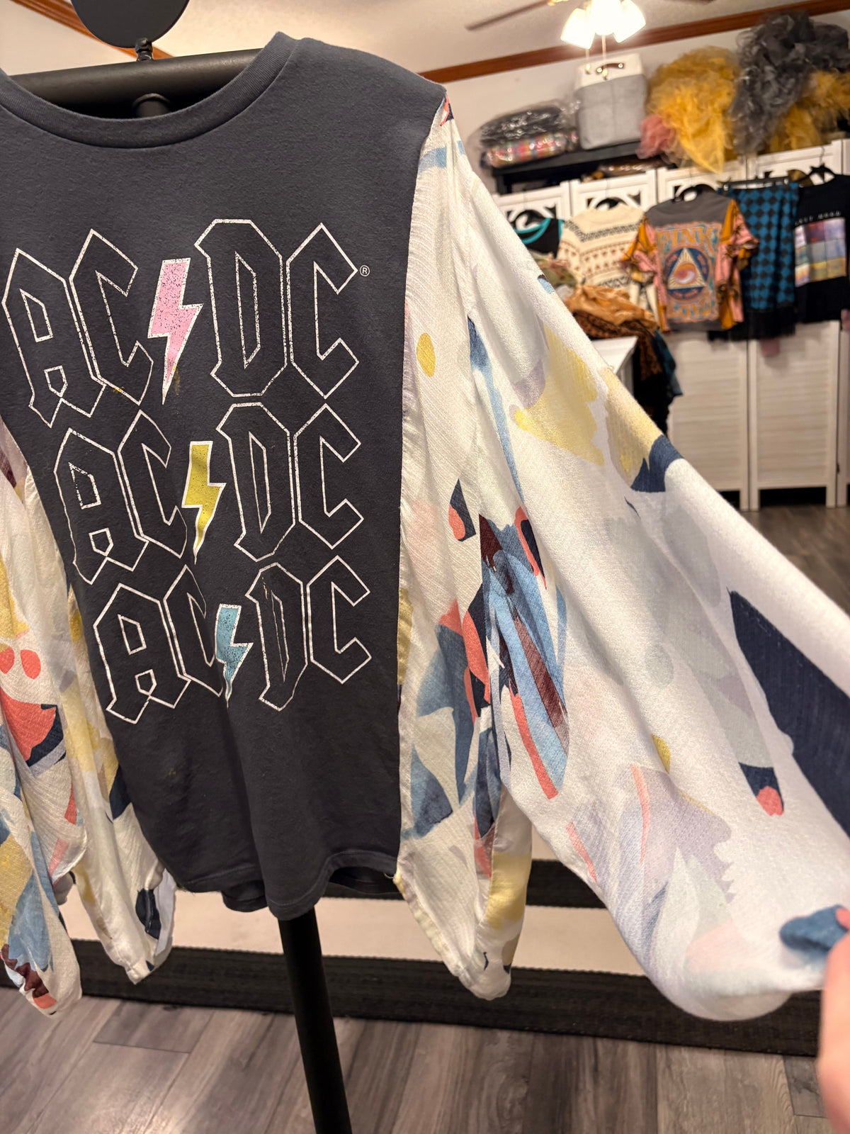 Let’s ROCK Glam Tee One Size Fits a Small to XL