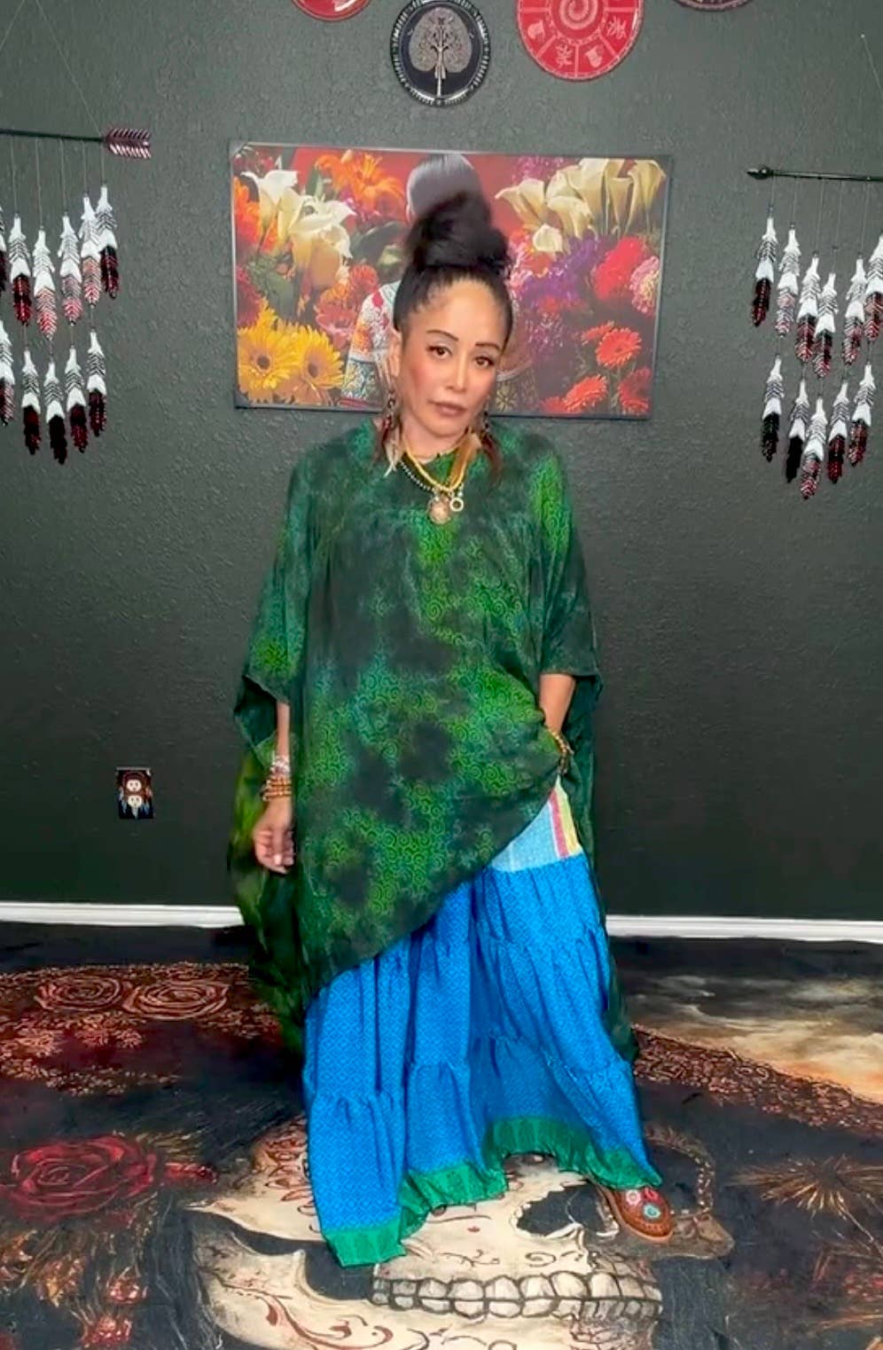 Kantha Silk Sundancer Palazzo Pants 1000-03