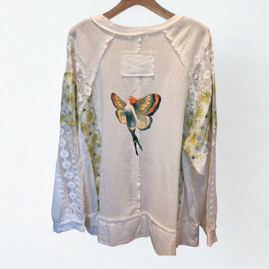 Green Fairy “Junk” Tee One Size Fits a Large to 3X Oversized