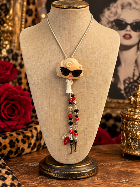 Marilyn Handmade Bolo Necklace