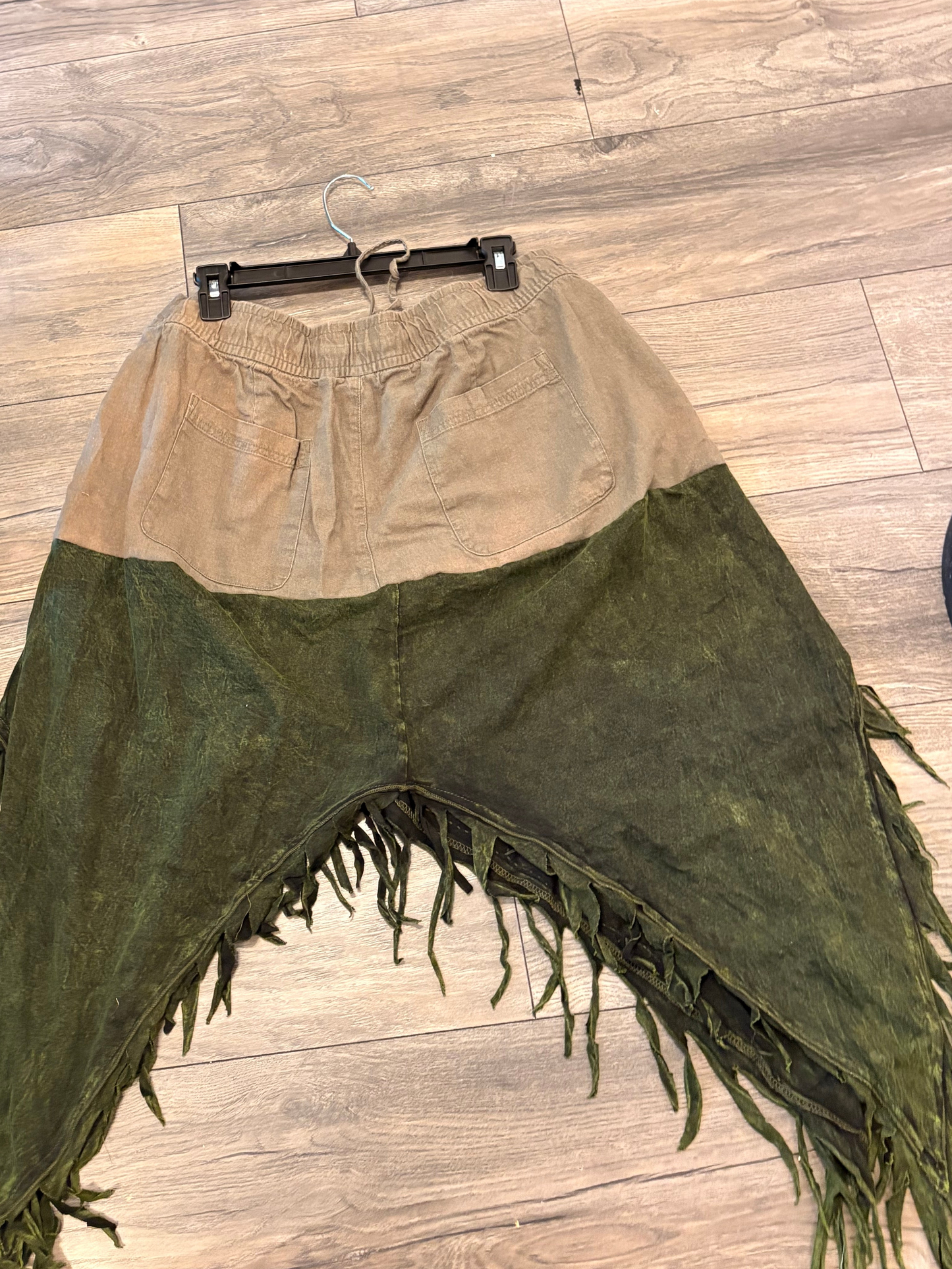 Green Fairy Upcycled Skirt Fits 2-3X