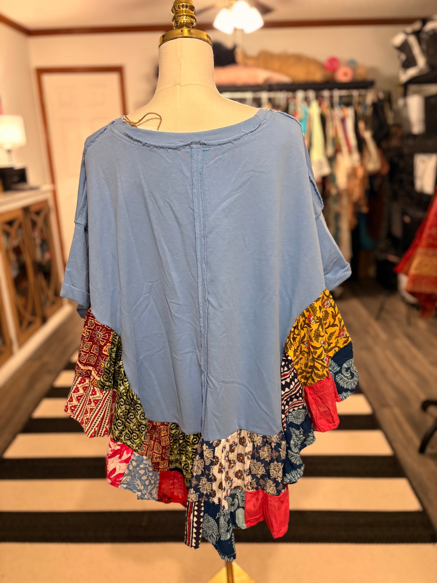 Tennessee Angel Poncho One Size Fits a Small to XL