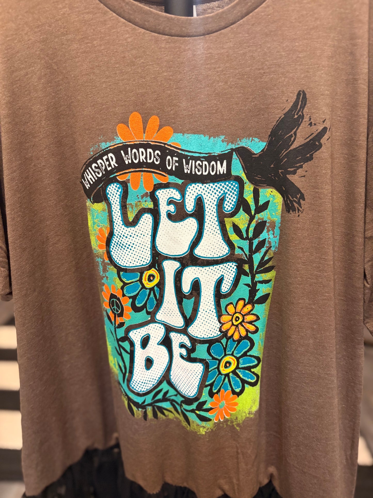 Let It Be Upcycled Rockstar Dress One Size Fits a Small to 3X