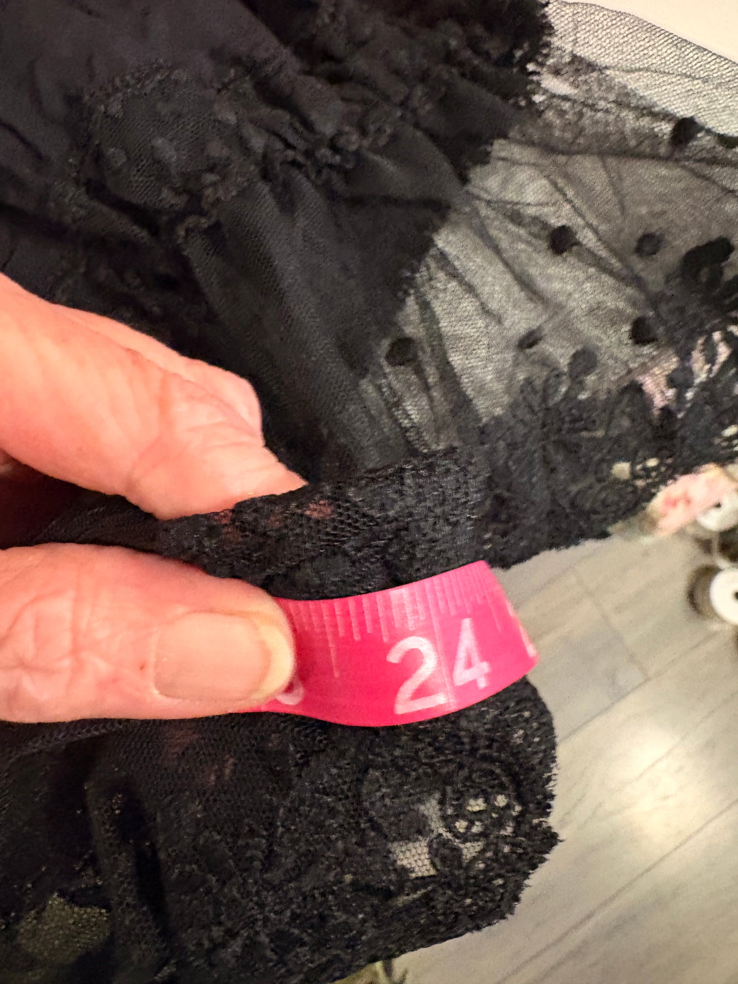 Black Rose Upcycled Bloomers OVERSIZED Fits An XL to 3X