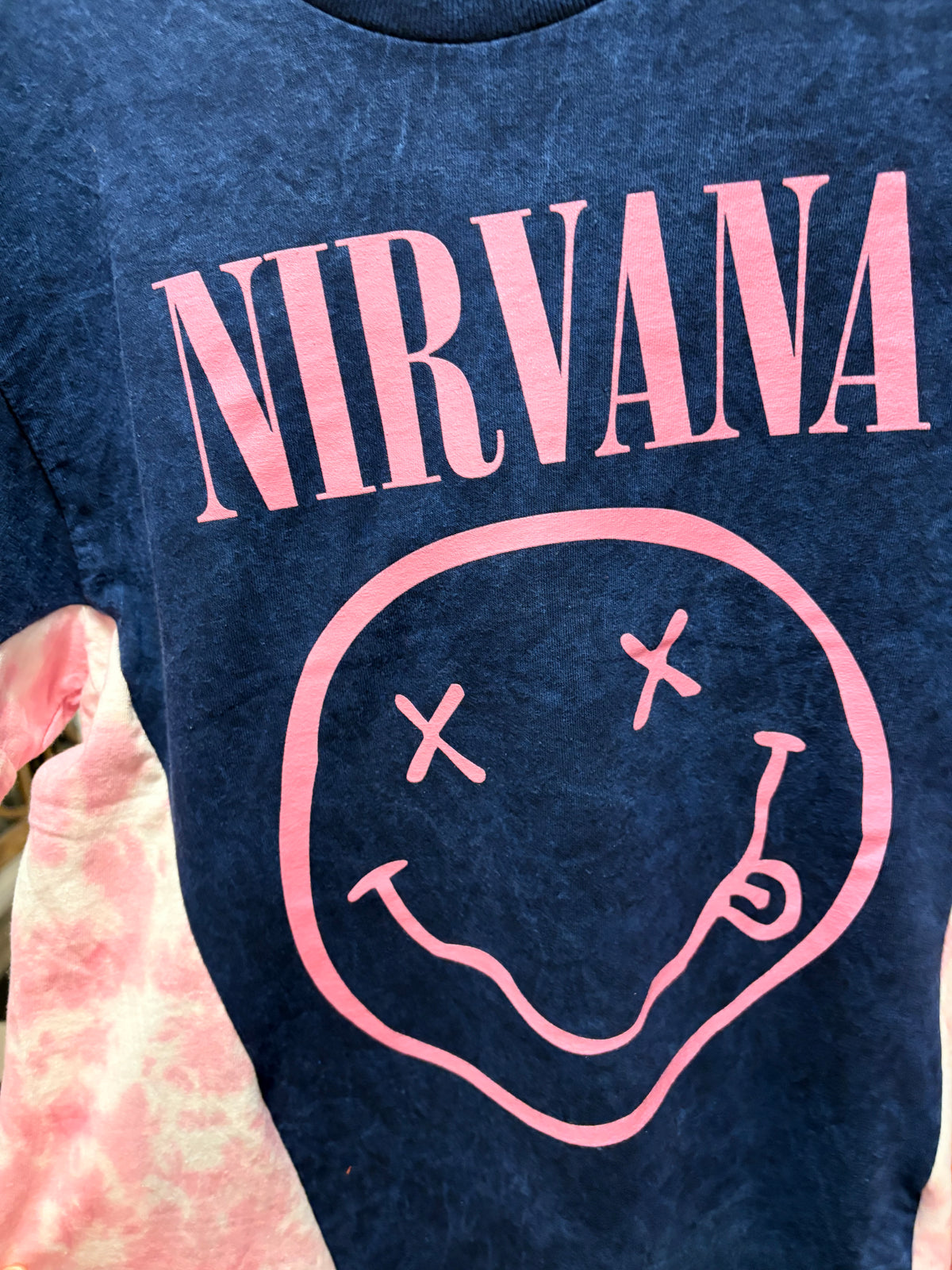Teen Spirit Upcycled Tee One Size Fits an Small to Large