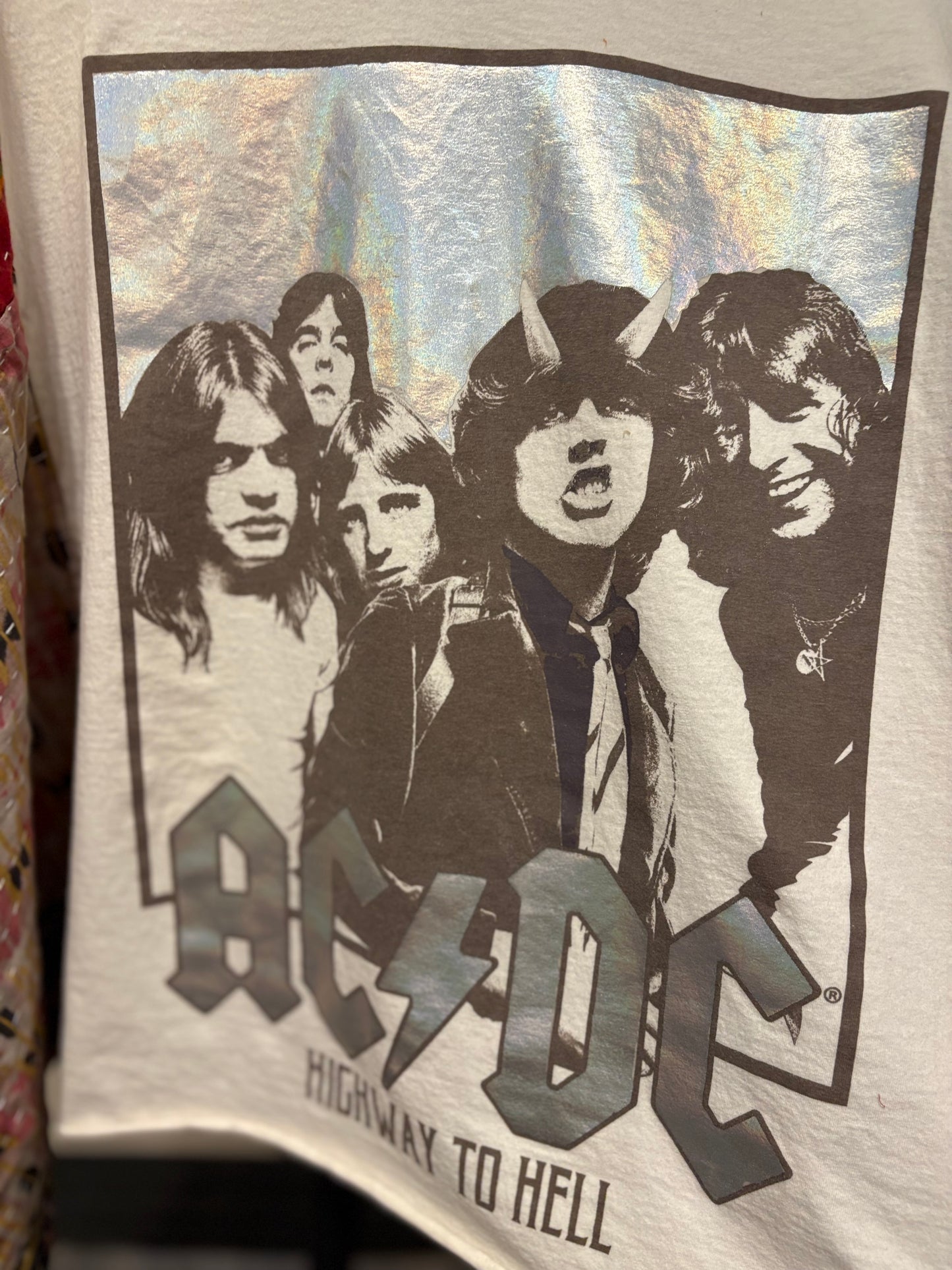 AC/DC Upcycled Vintage Kantha Poncho Tee One Size Fits A Small to XXL (6-16)