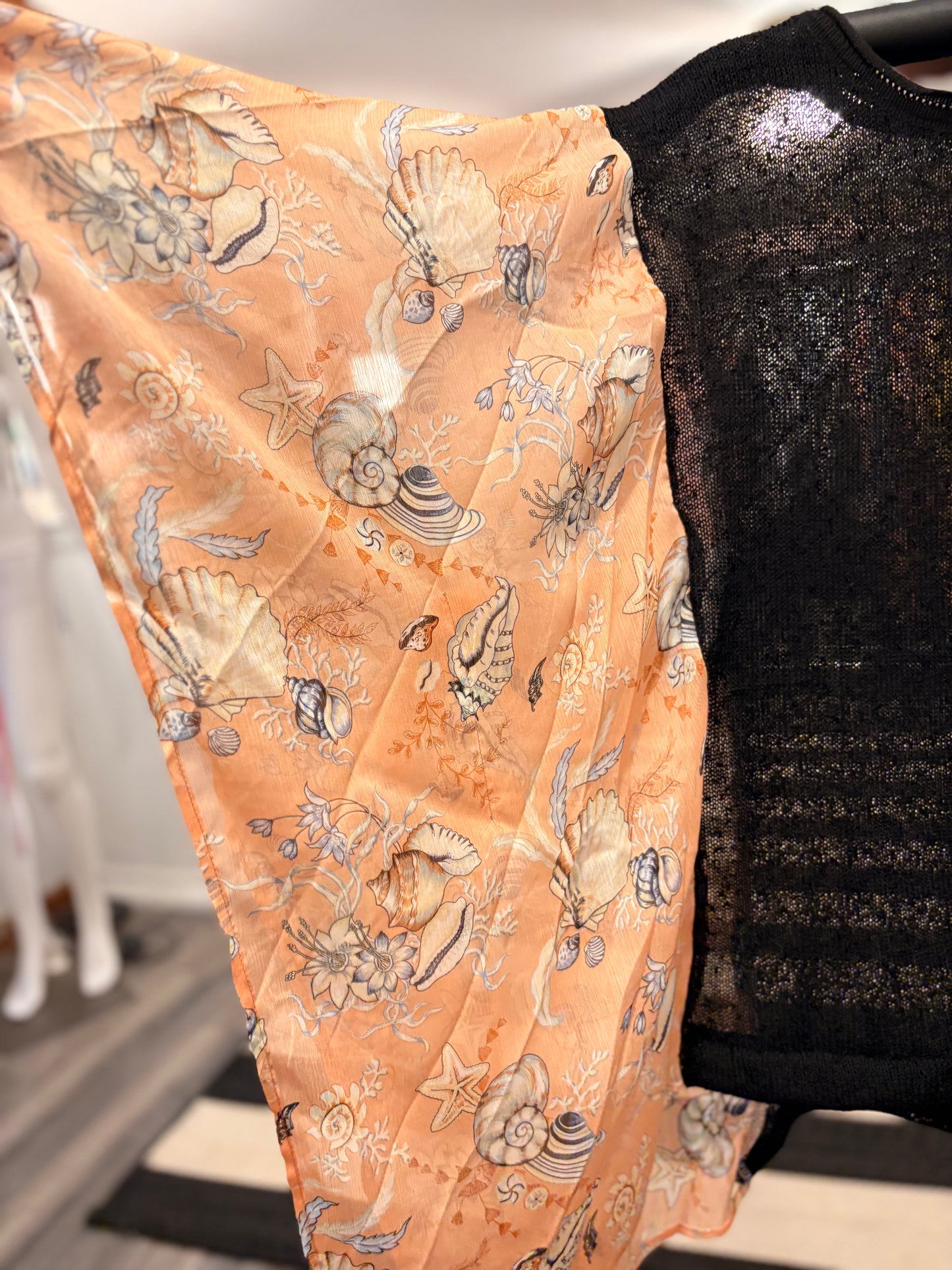 Ursula Upcycled Kimono Top with One Size Fits a Small to 3X