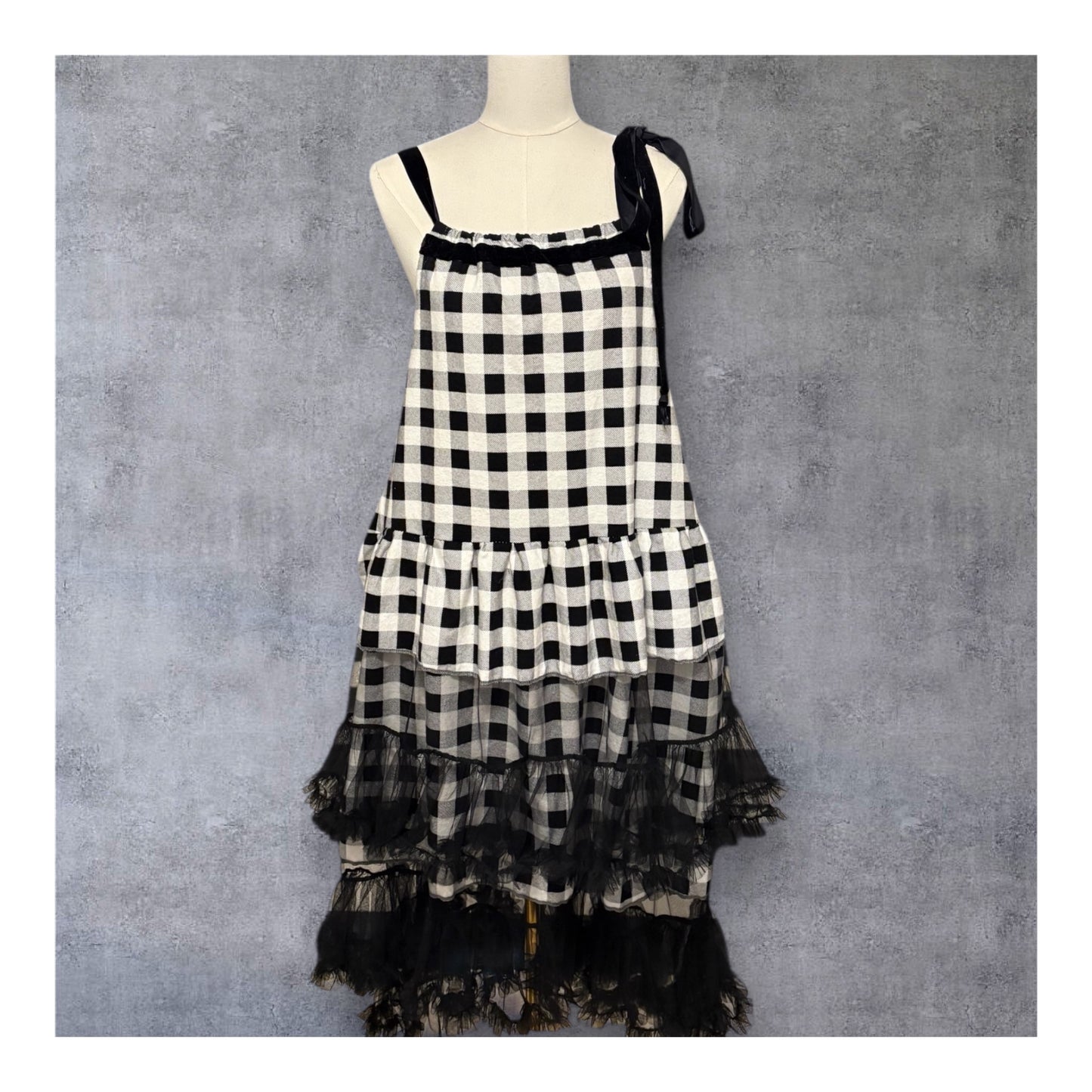 Sophia’s Ruffled Slip Dress One Size Fits a Small to XL