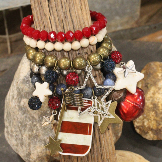 Mason Jar Moonshine Charm'd Bracelet Set