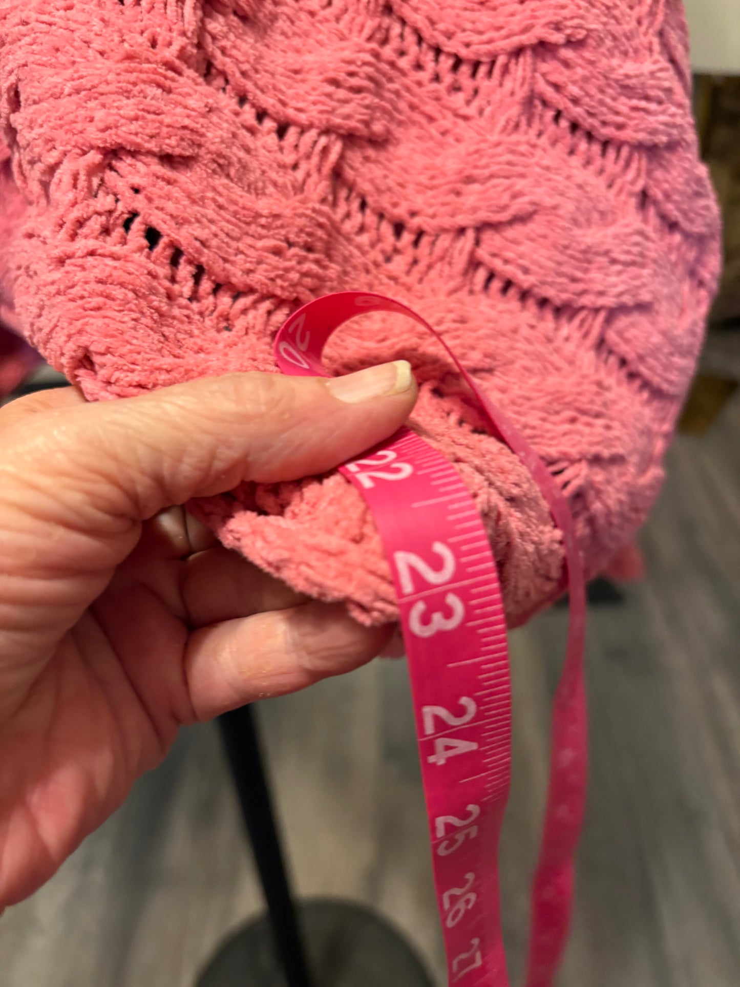 Pink Rose Soft Sweater