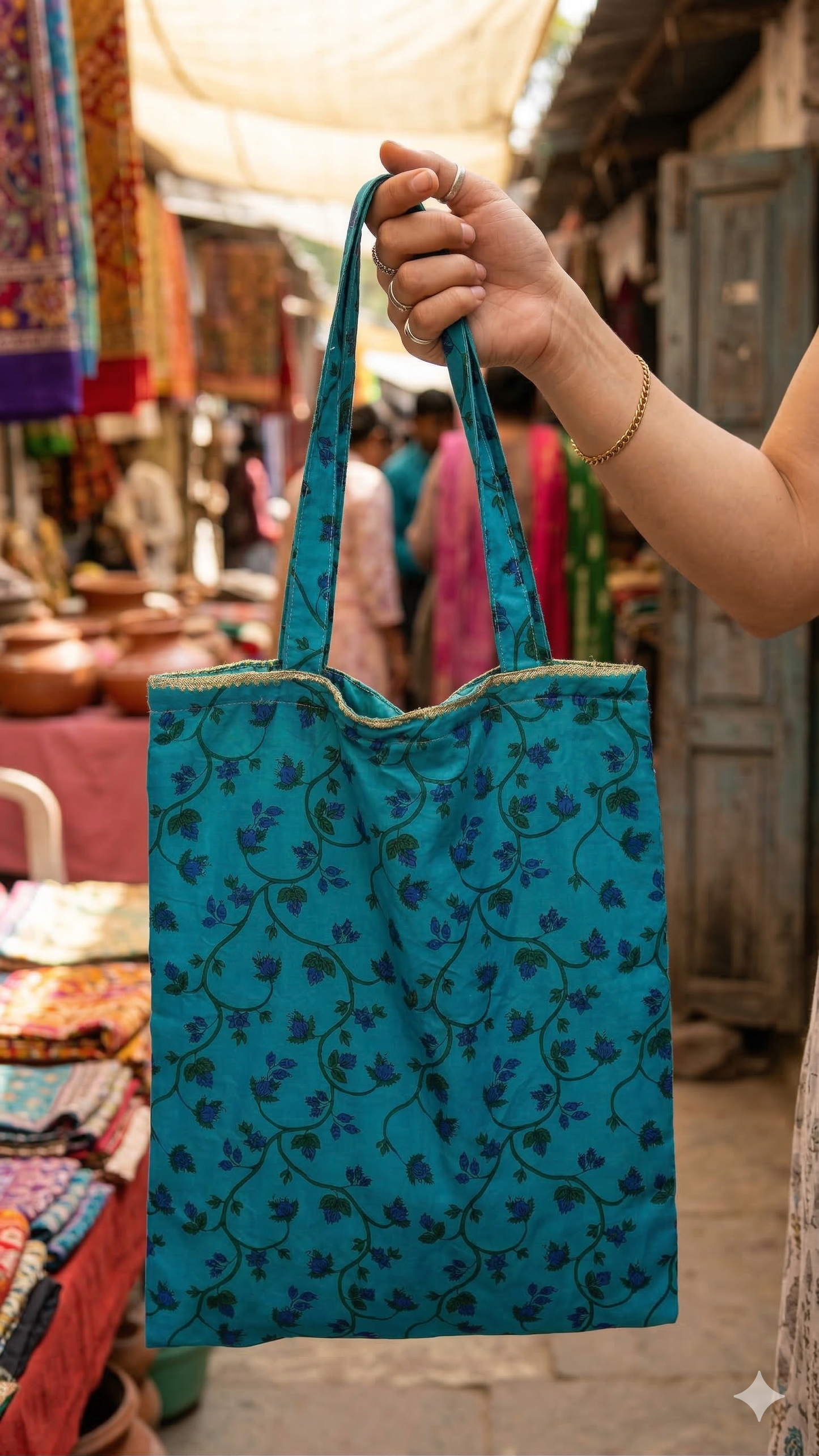Handbag Daily Use Jhola Reusable Eco Friendly Carry Bags