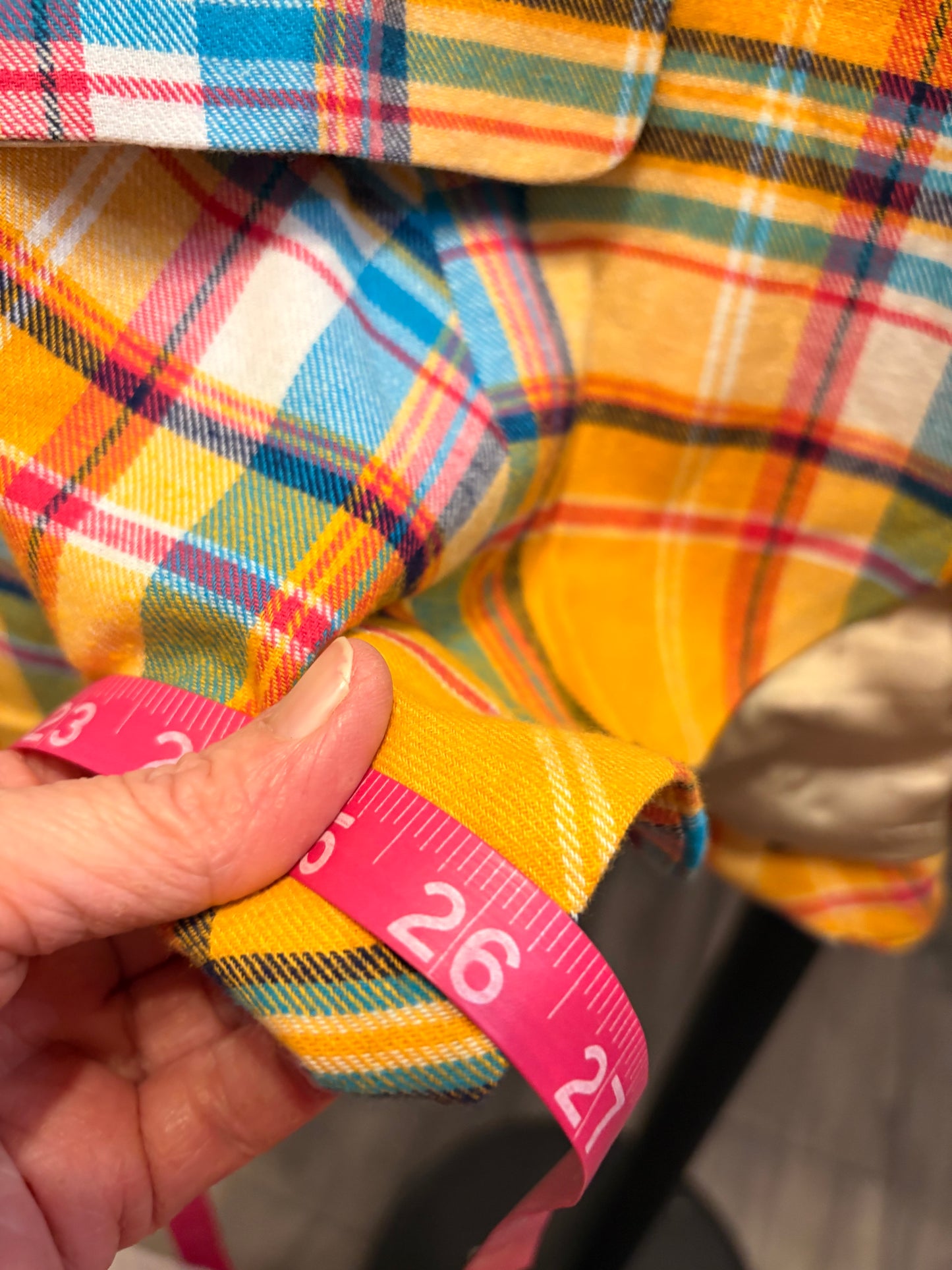 Dulce Plaid Peplum Jacket by Aratta