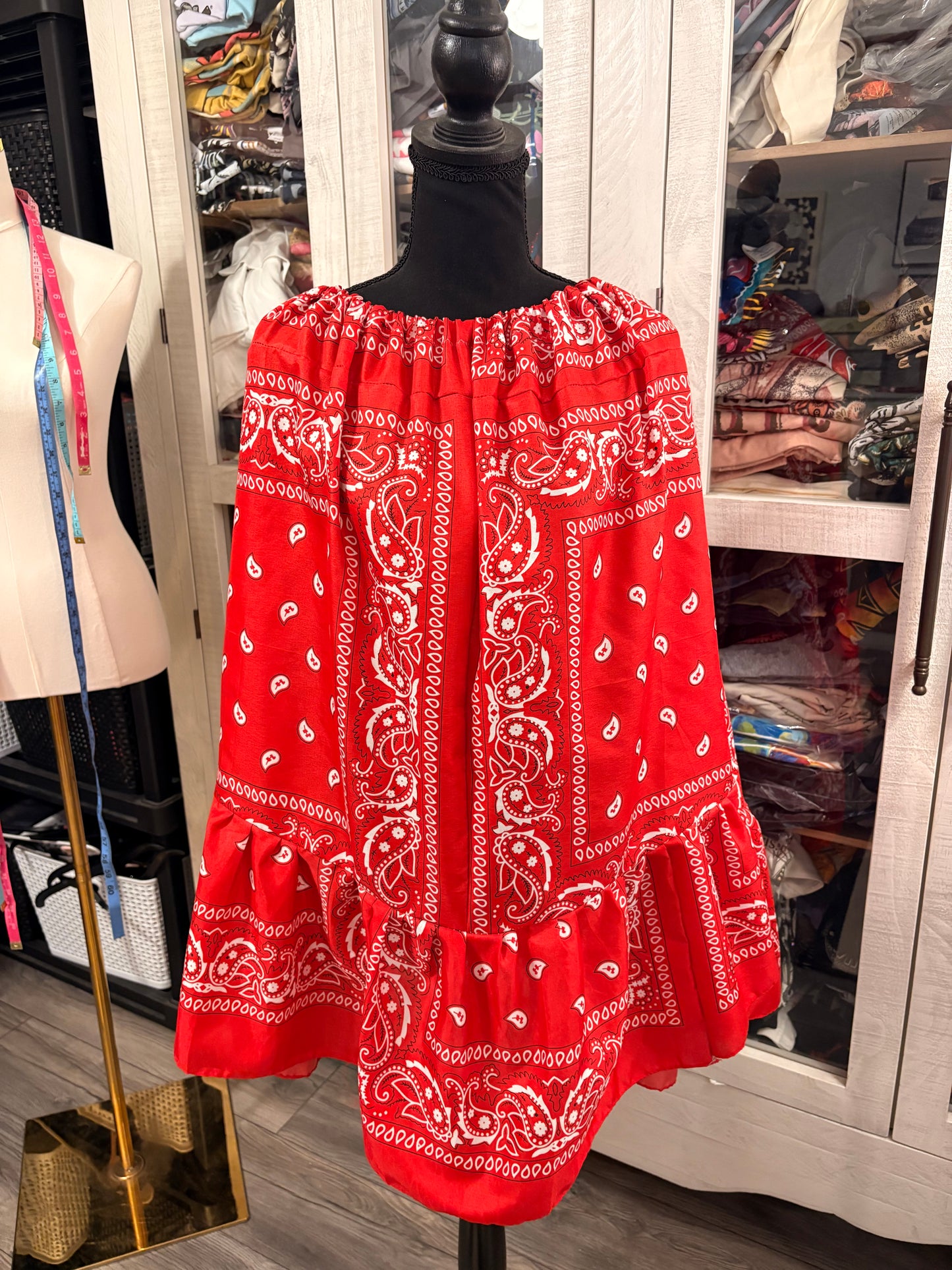 Holly Bandana Skirt Fits a Small to 3X