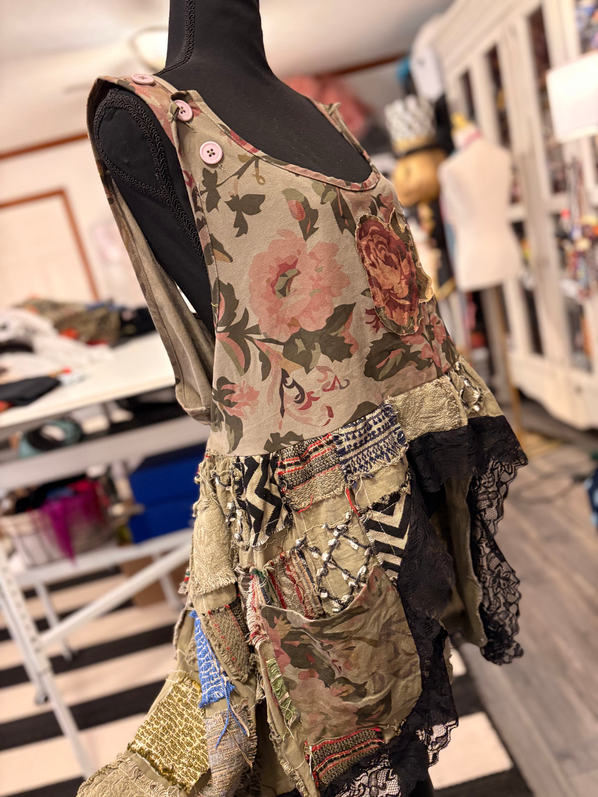 Prairie Princess Hi/Lo Overall Top